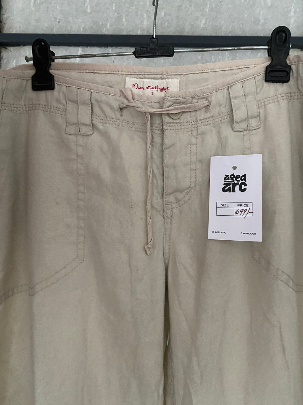LINEN PANT - L