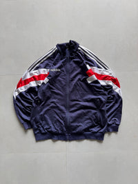 90S ADIDAS STRIPEED JACKET - XL