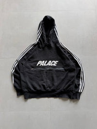 PALACE X ADIDAS STRIPED HOODIE - XL