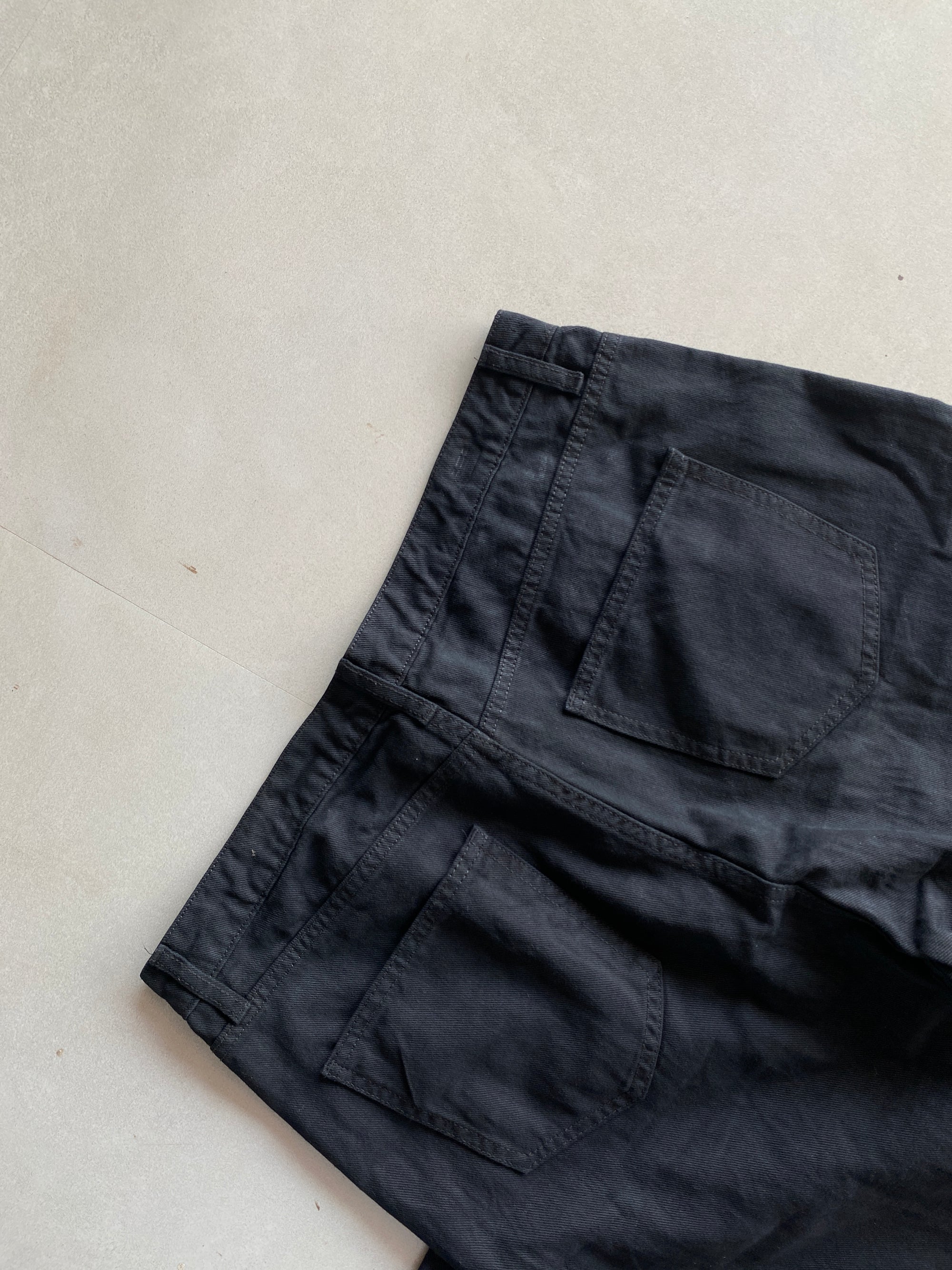 WIDE LEG DENIM - M