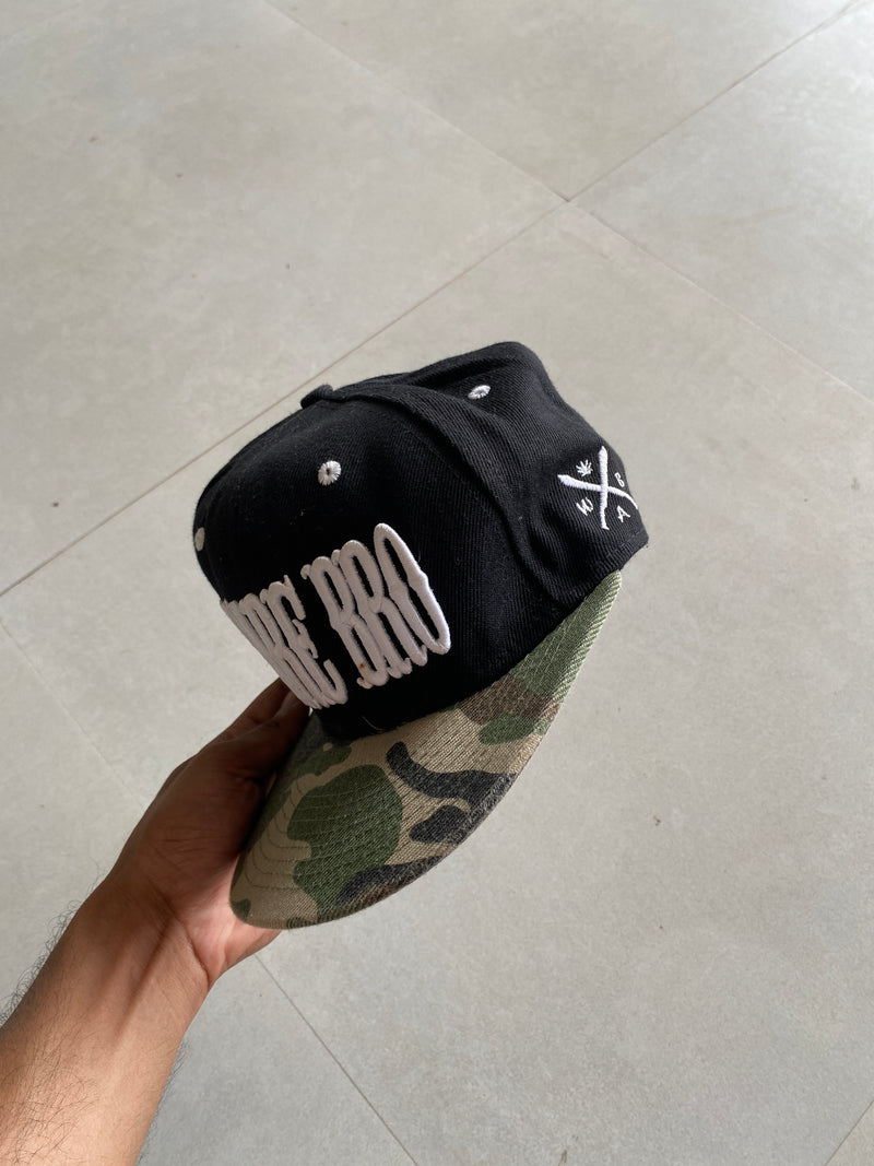 WE ARE GOOD CAMO SNAP BACK CAP
