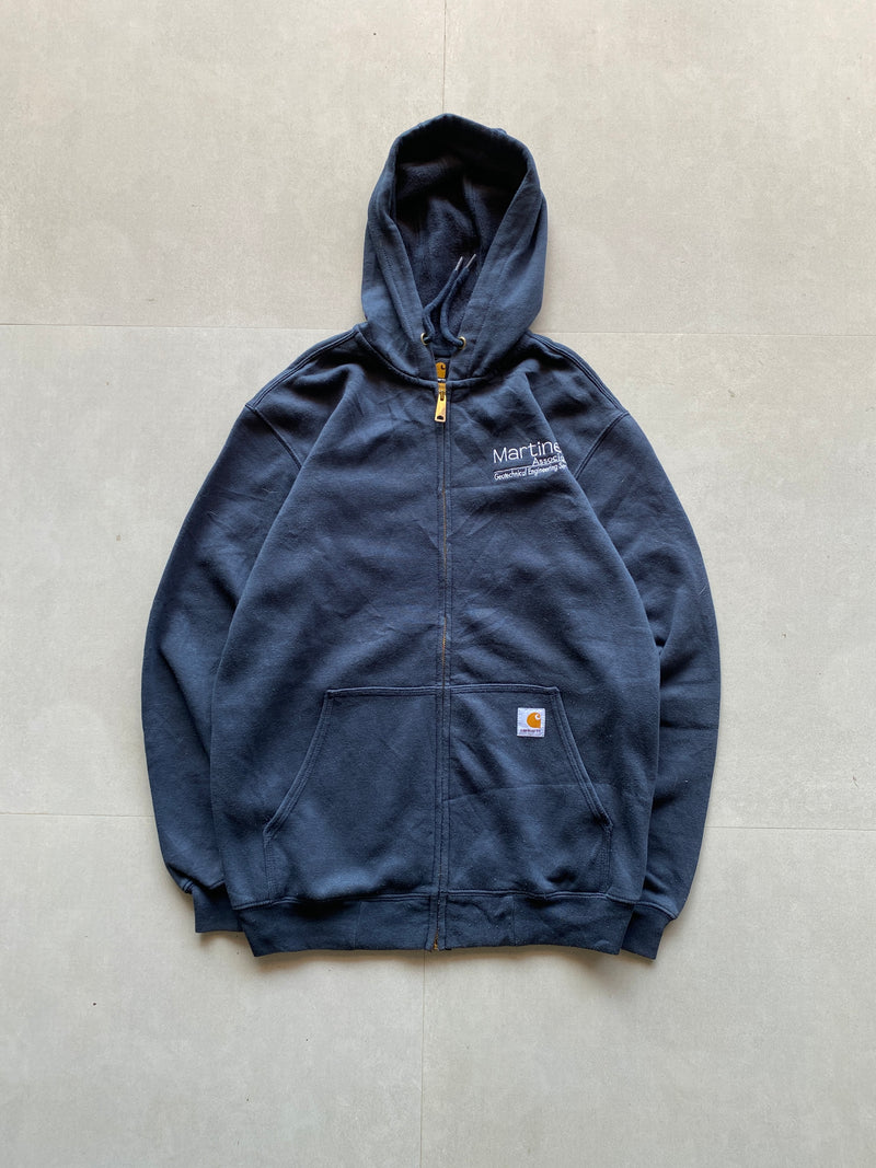 VINTAGE CARHARTT ZIPPER HOODIE - M