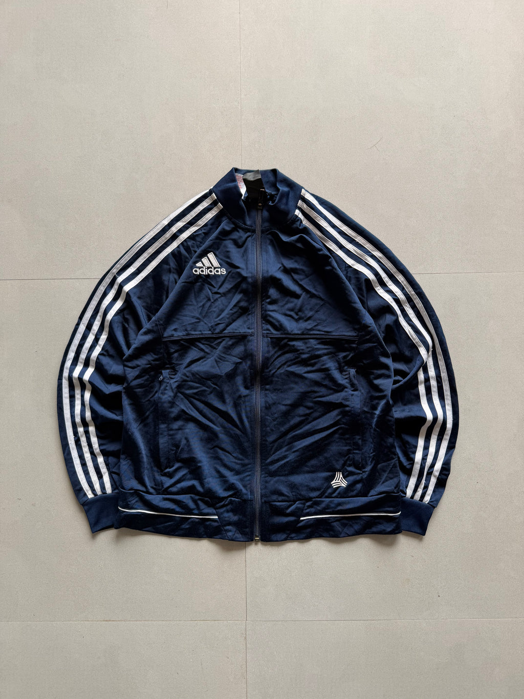 ADIDAS STRIPED JACKET - S