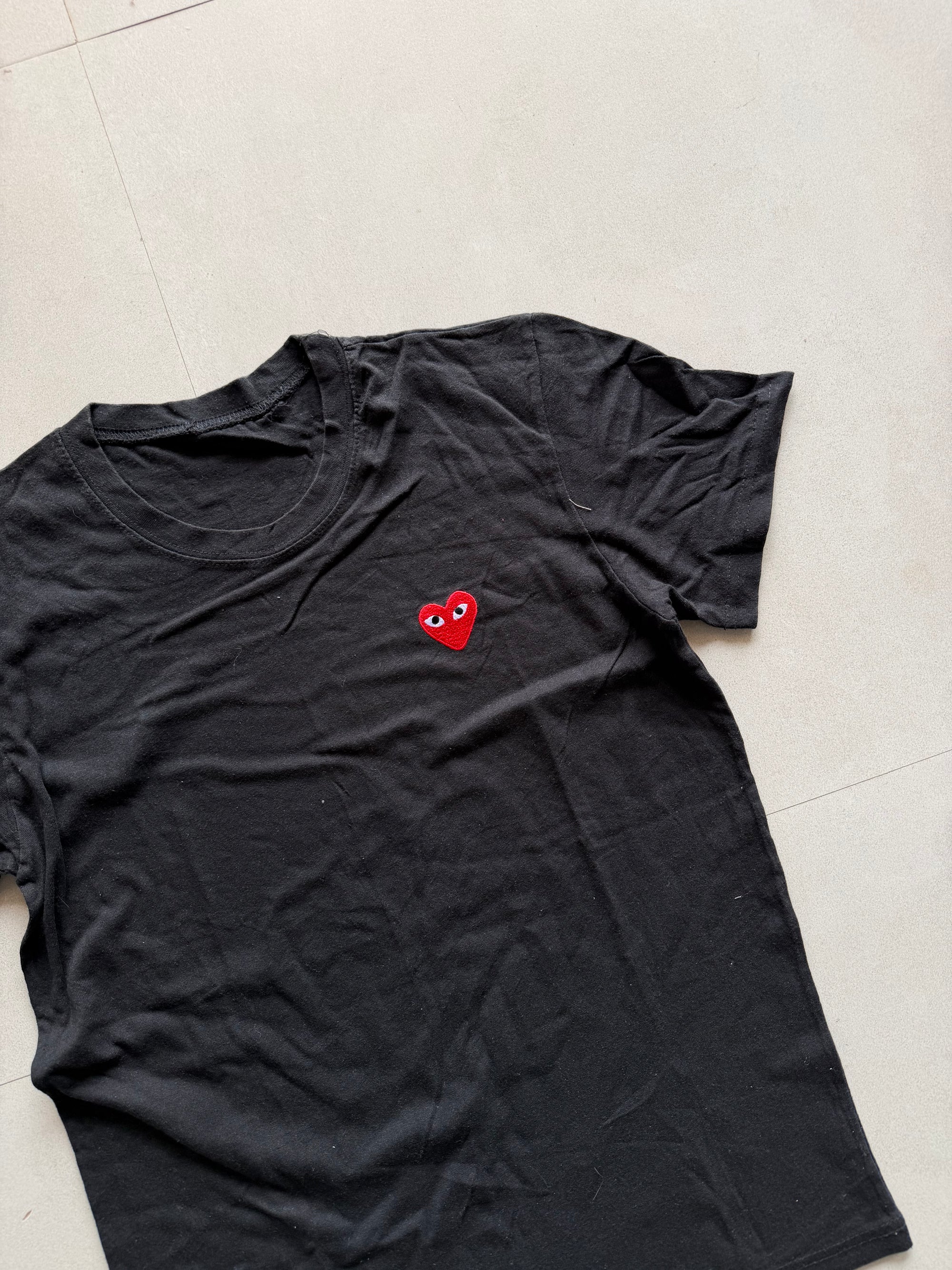CDG LOGO TEE - XS