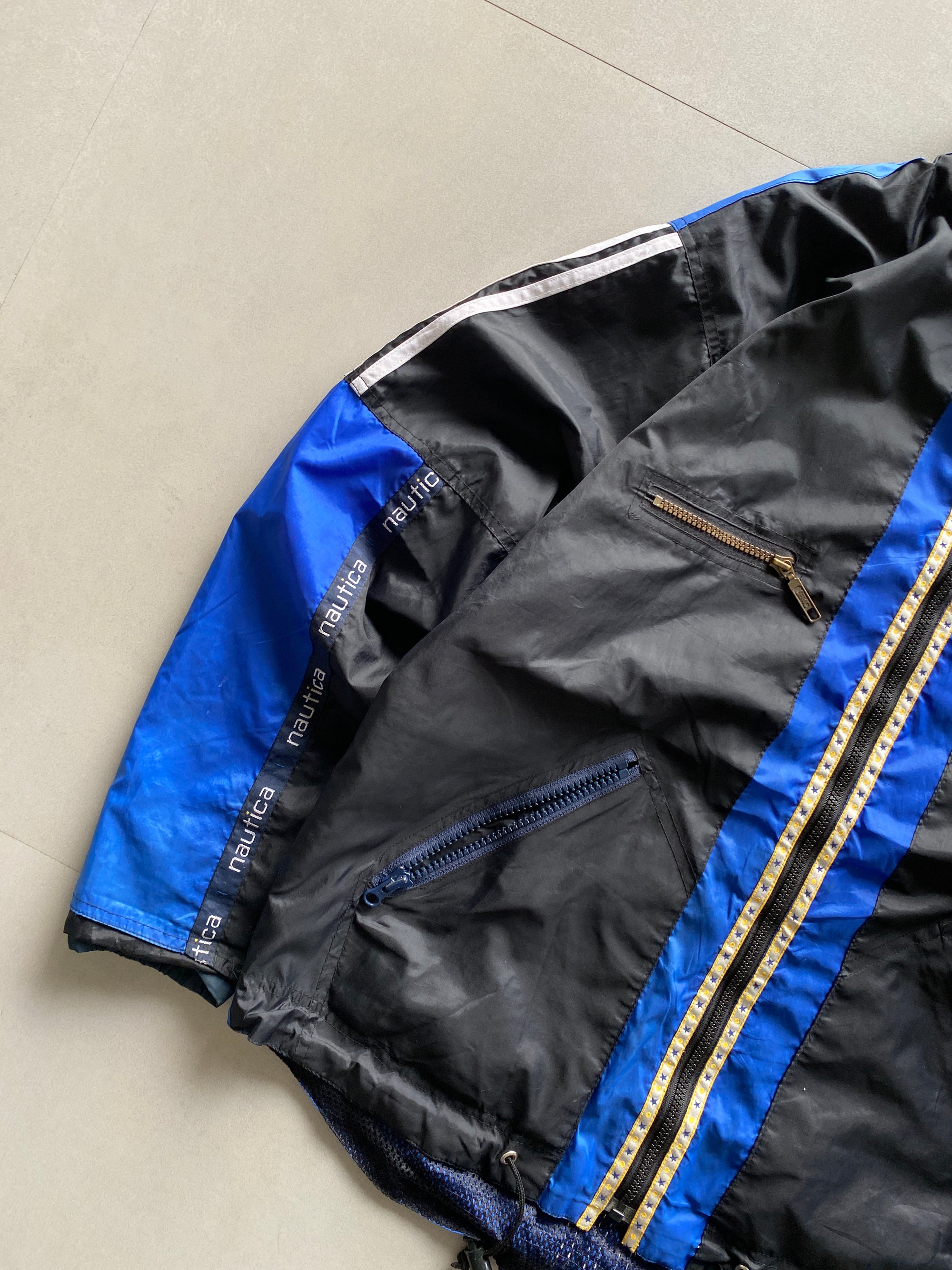 VINTAGE ADIDAS BIG LOGO JACKET - XL