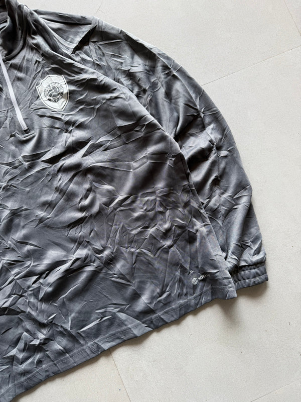 ADIDAS QUARTER ZIP JACKET - M
