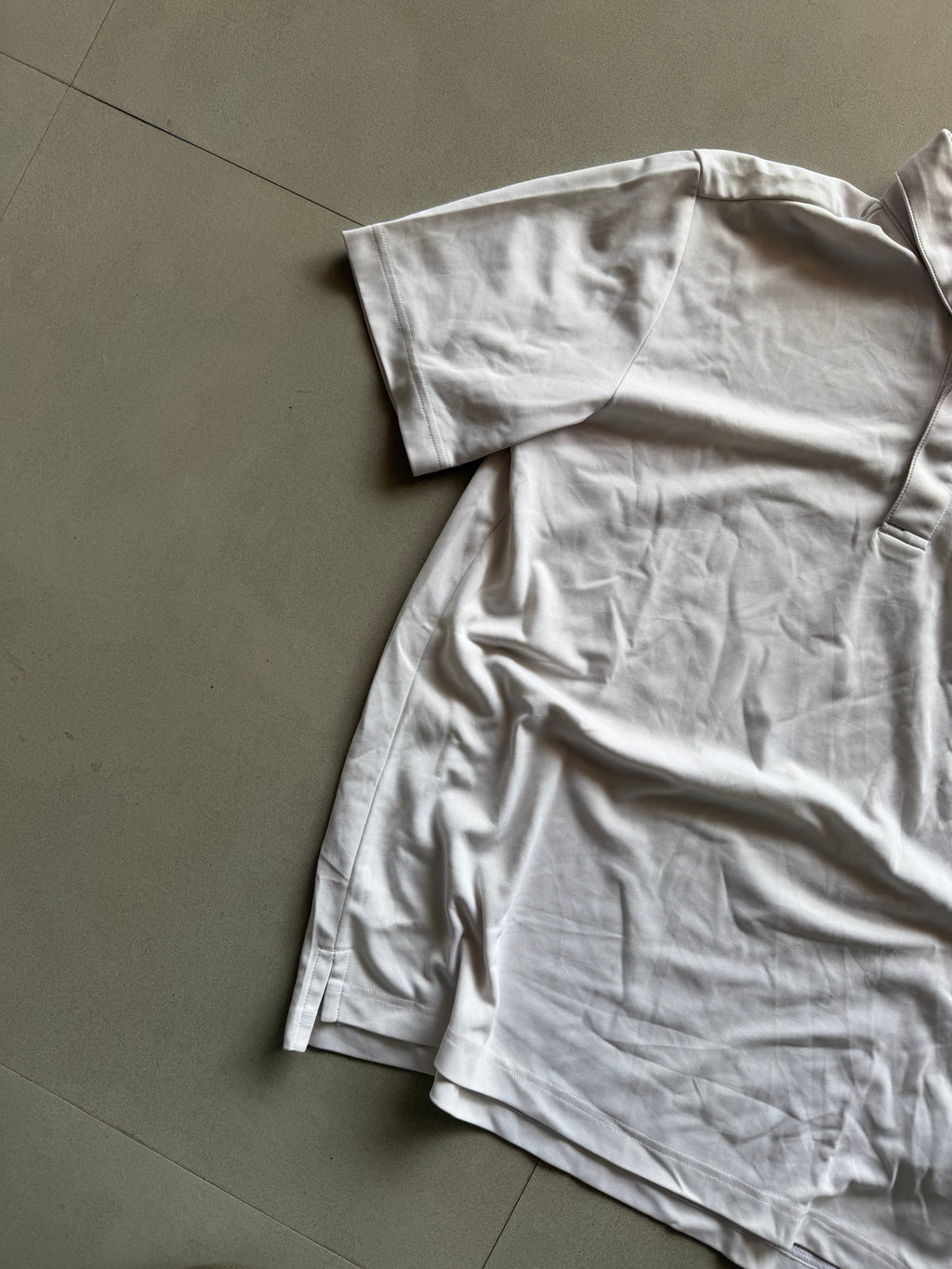 ADIDAS DRI FIT POLO TEE - S