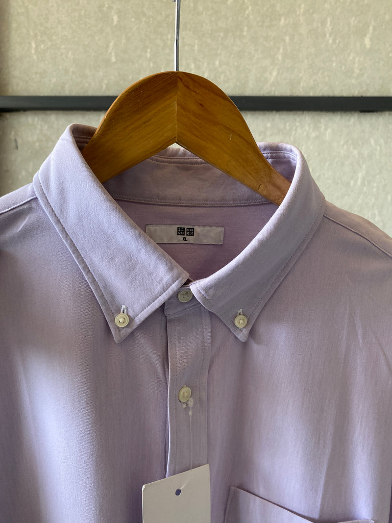 UNIQLO TEXTURED SHIRT - L