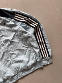 VINTAGE ADIDAS STRIPED JACKET - L