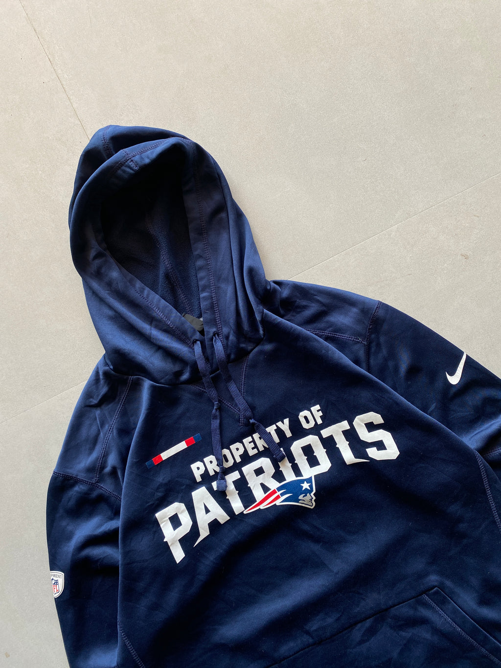 NIKE NFL PATRIOTS HOODIE - M