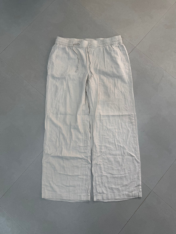 OLD NAVY BAGGY LINEN PANT - M