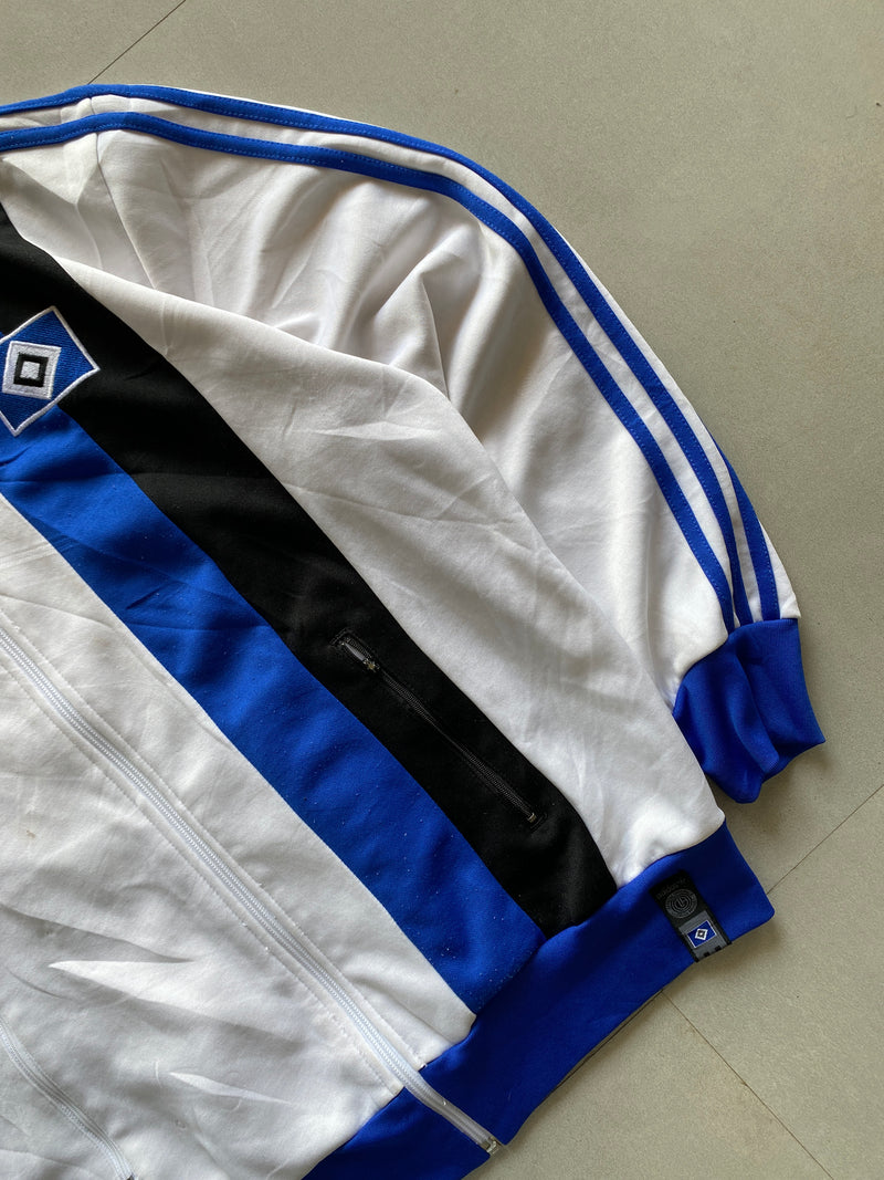 VINTAGE ADIDAS HAMBURG SV JACKET - L