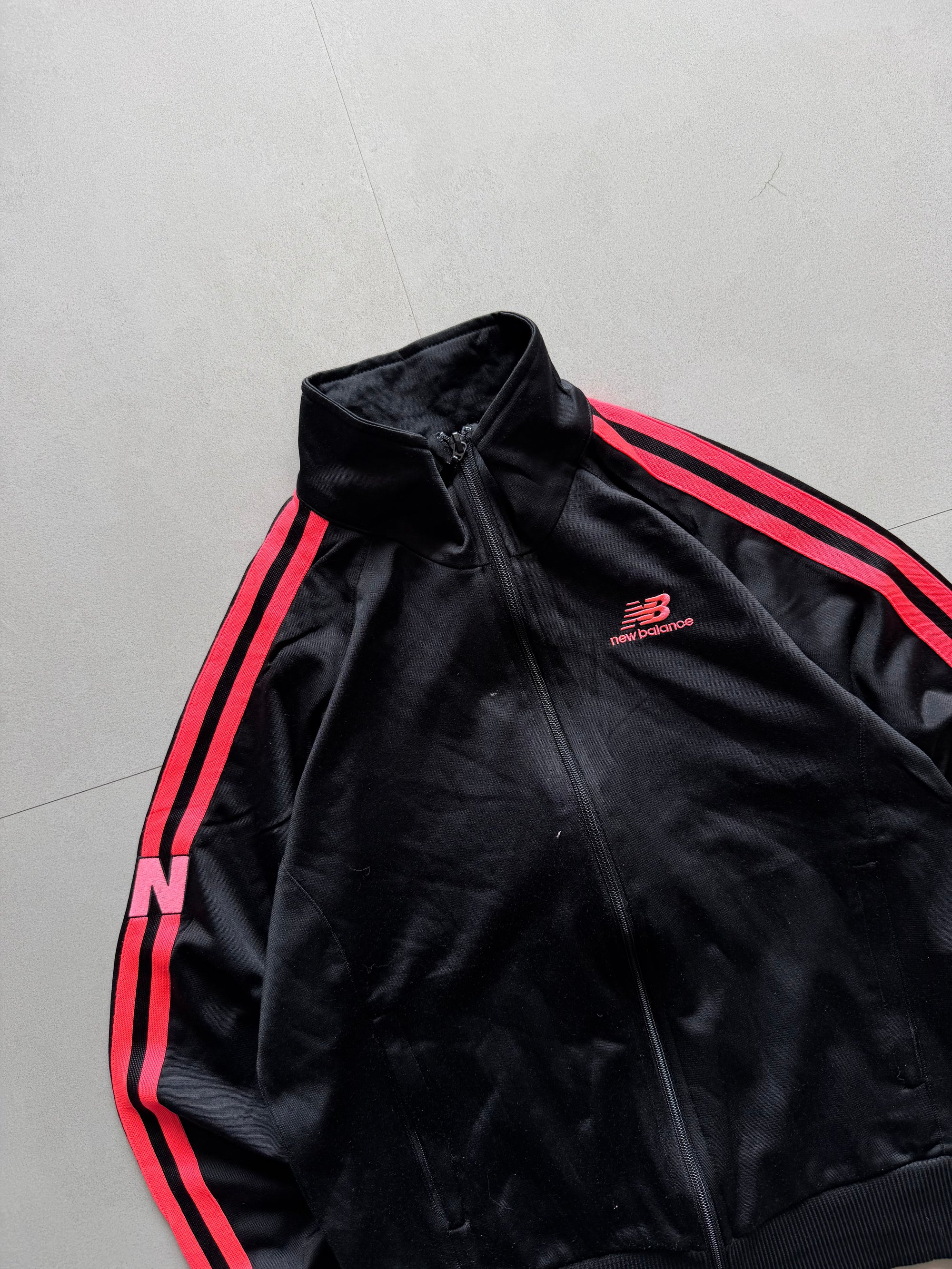 NEW BALANCE STRIPED JACKET - XS