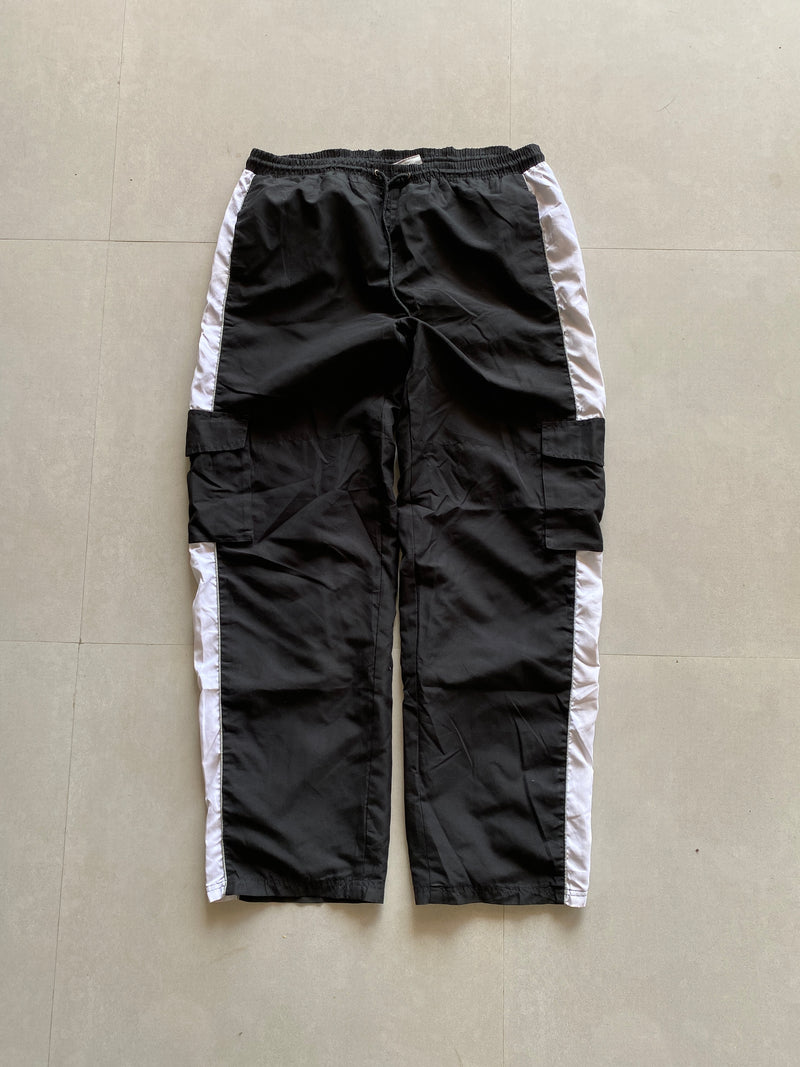 VINTAGE BAGGY TRACK PANT - L