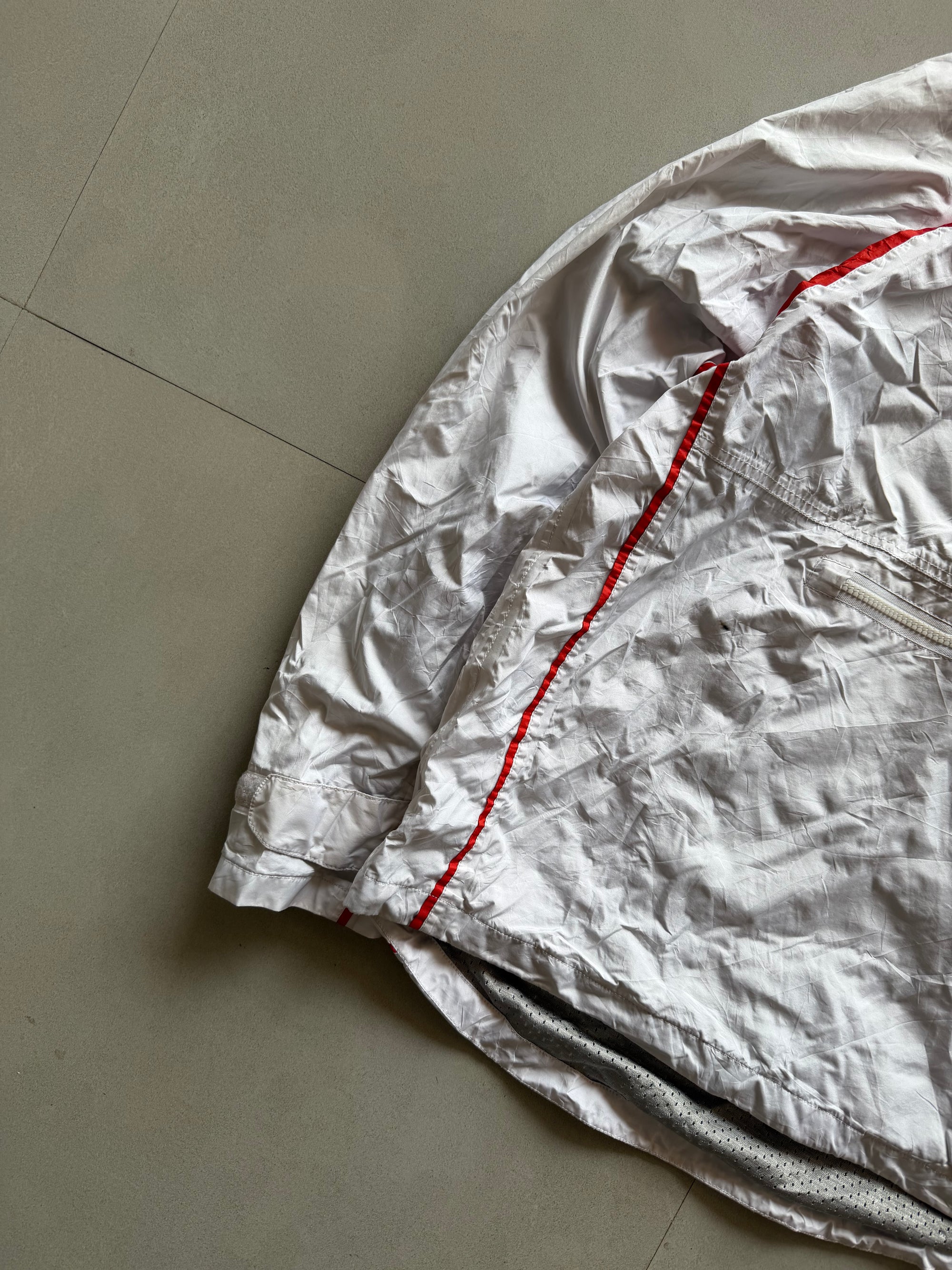 VINTAGE QUARTER ZIP JACKET - M