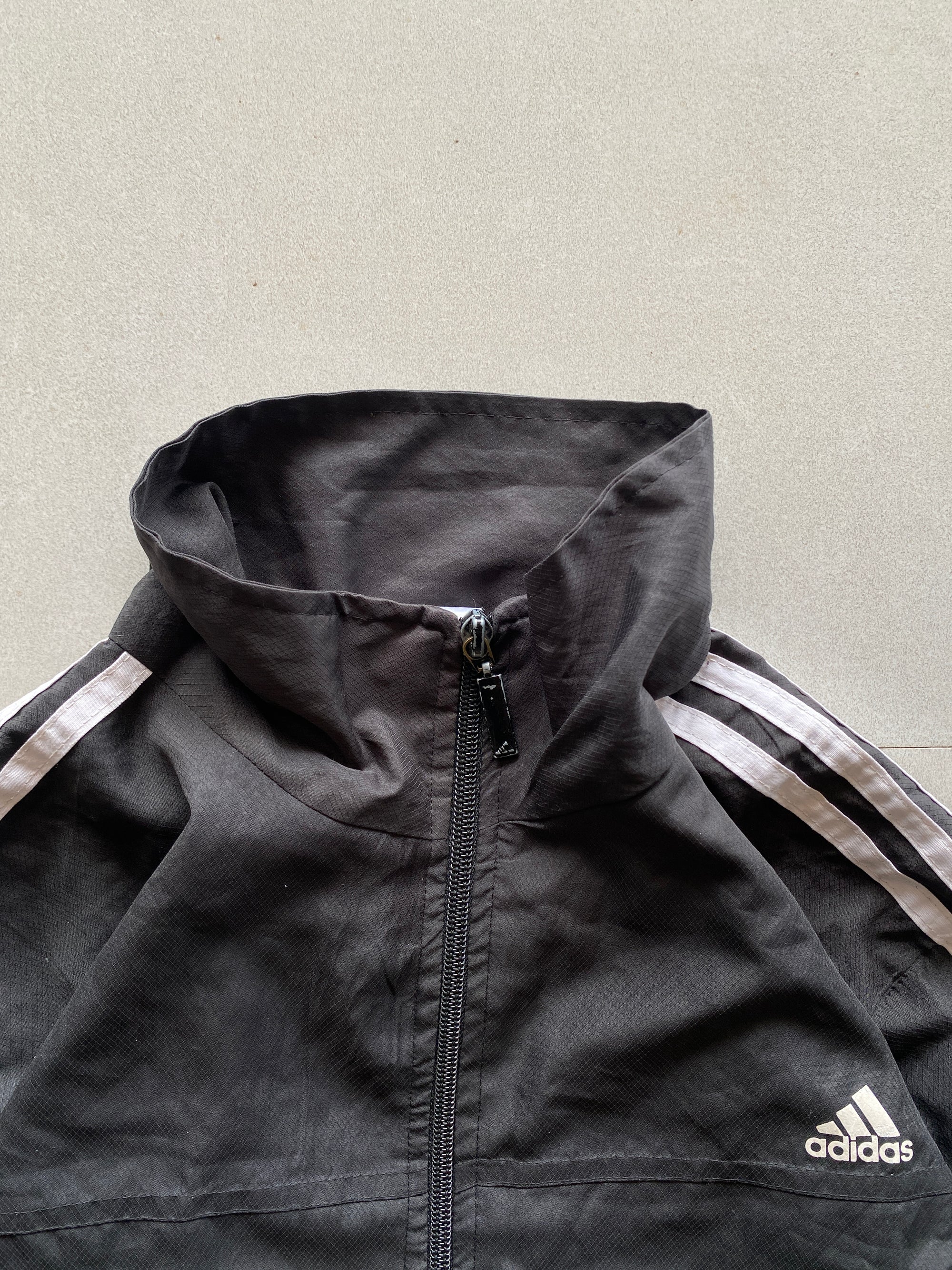 ADIDAS STRIPED JACKET - L