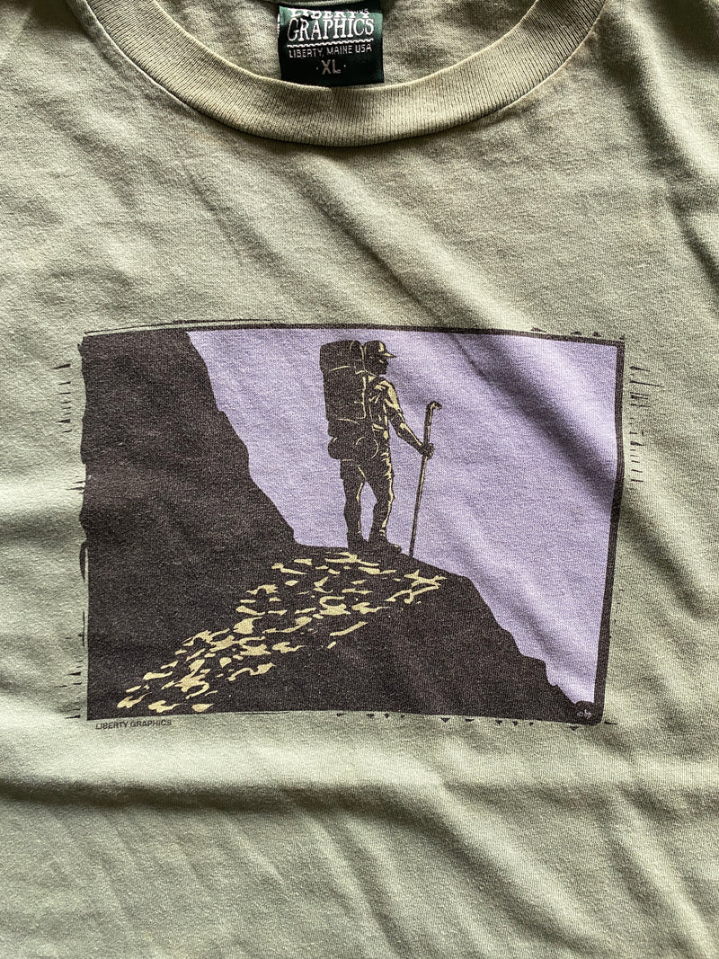 90s LIBERTY GRAPHICS SINGLE STICH TEE - S