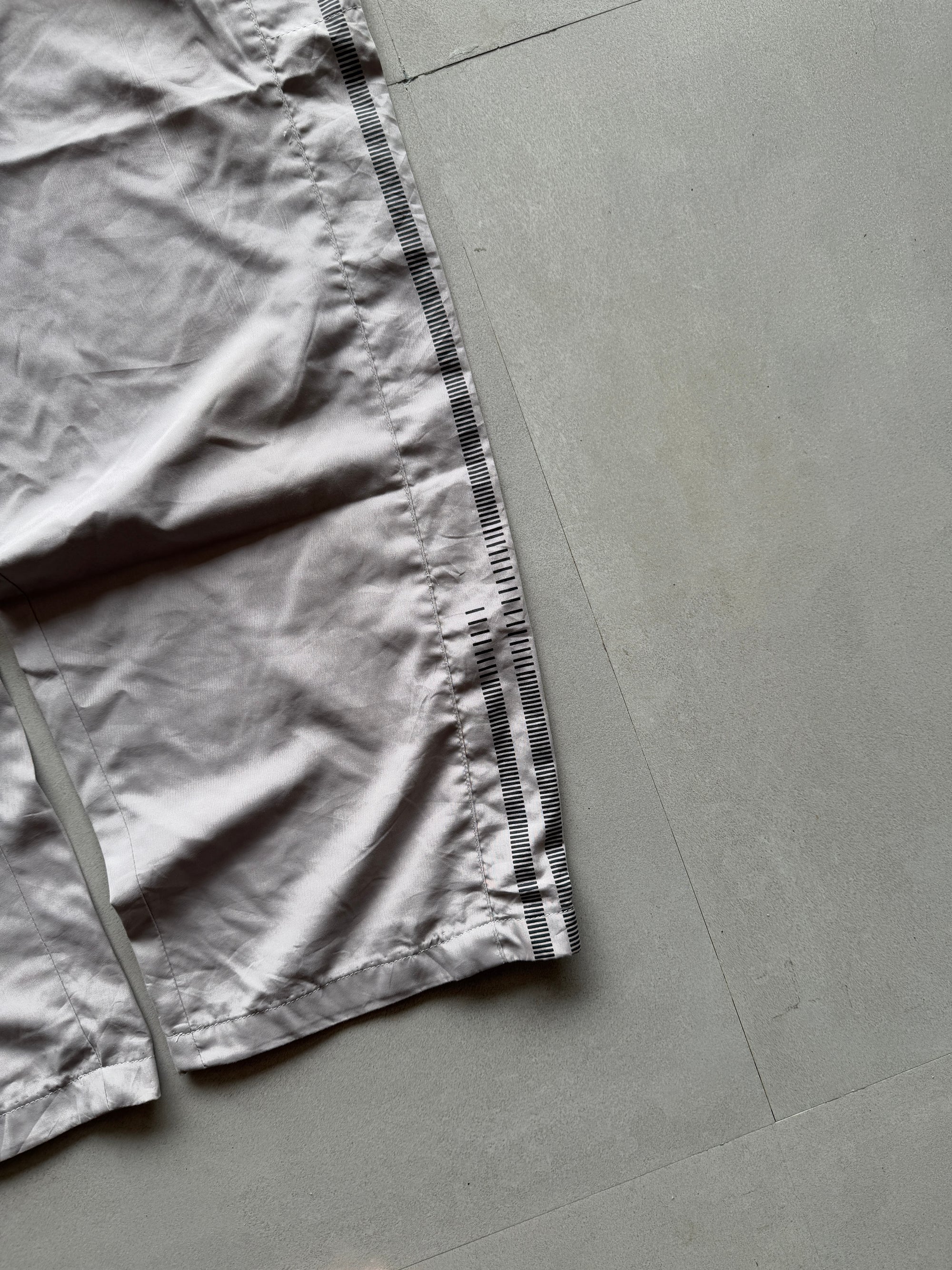 ADIDAS GREY TRACK PANTS - XL