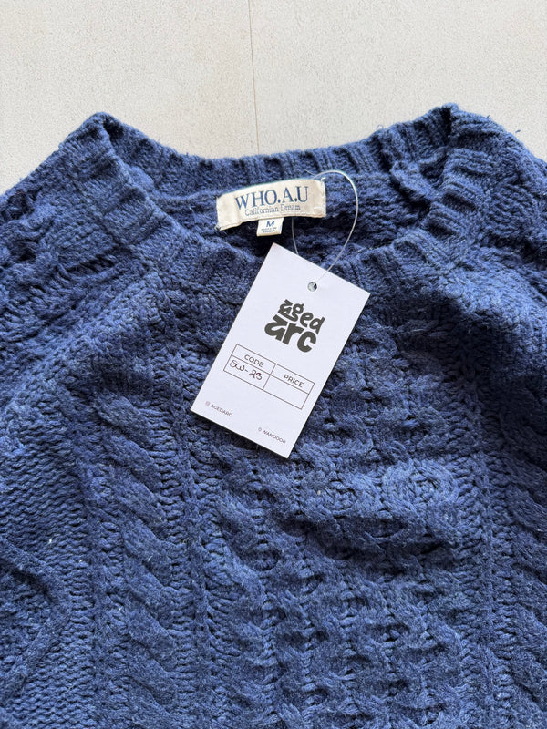 WHO AU KNIT SWEATER SW25 - M