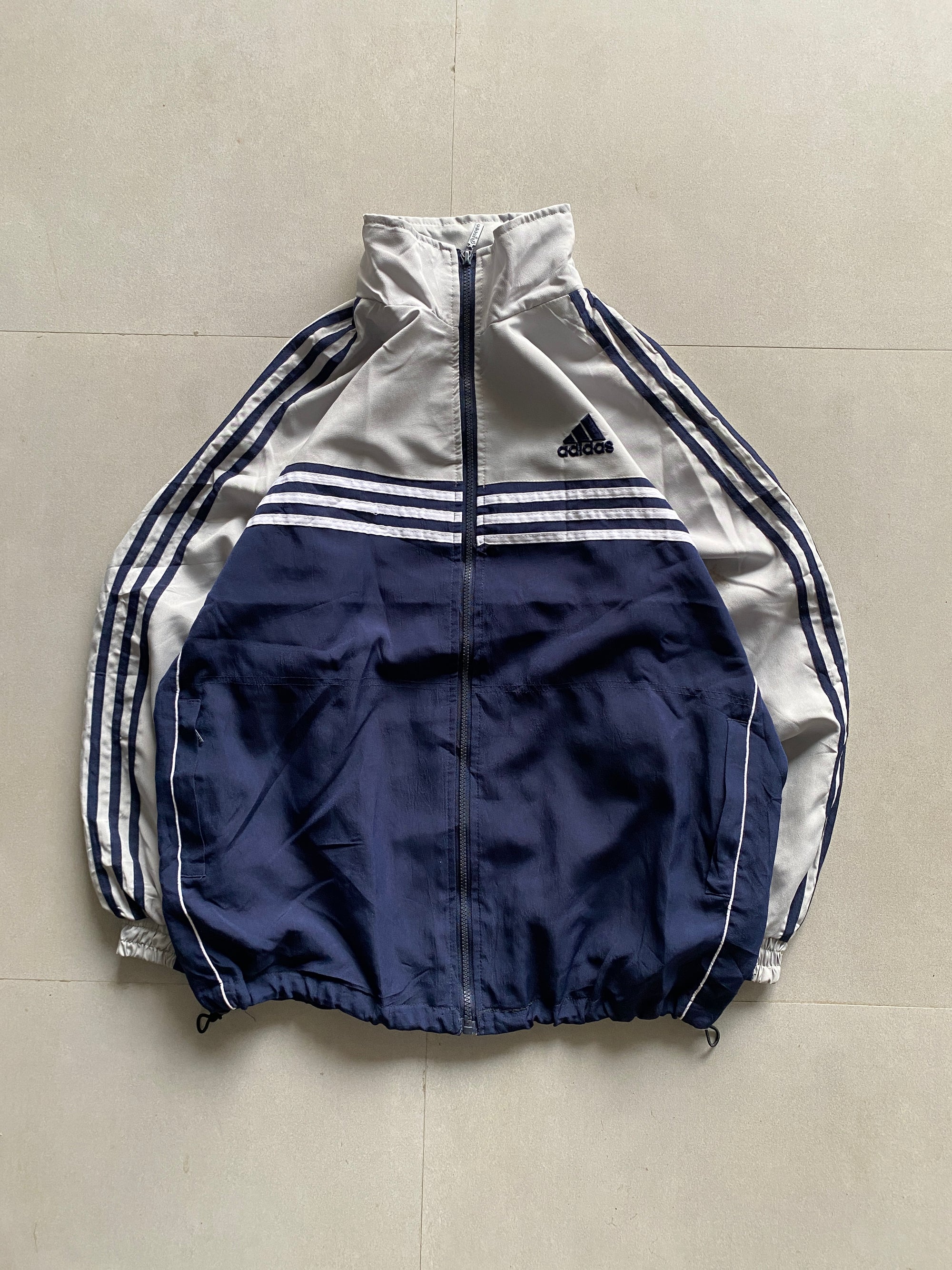 00s ADIDAS STRIPED JACKET -XL