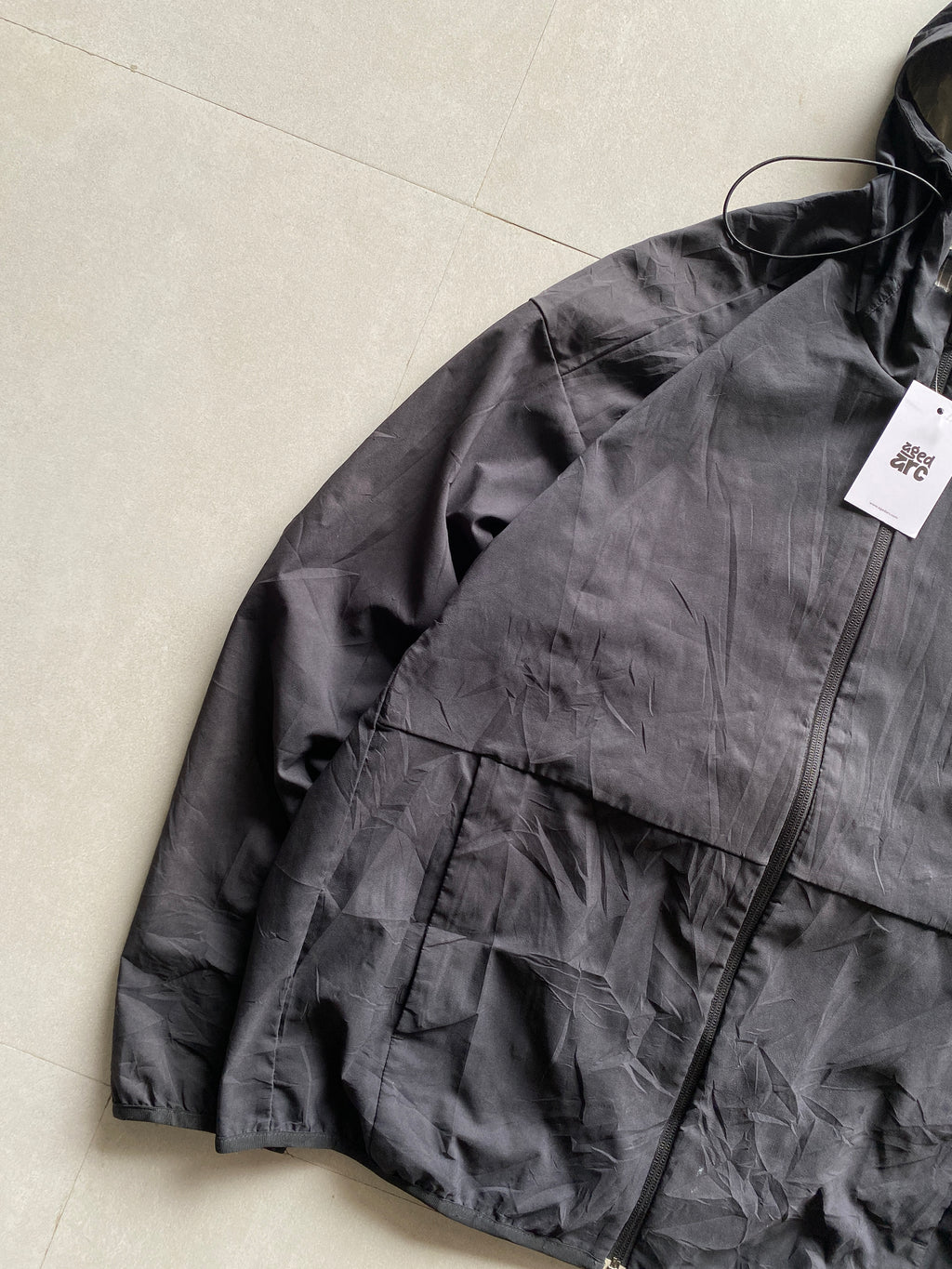 VINTAGE ADIDAS HOODED JACKET - XL