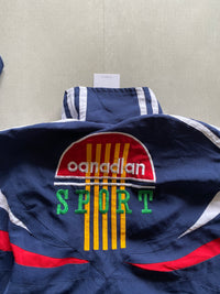 VINTAGE STRIPED JACKET - L