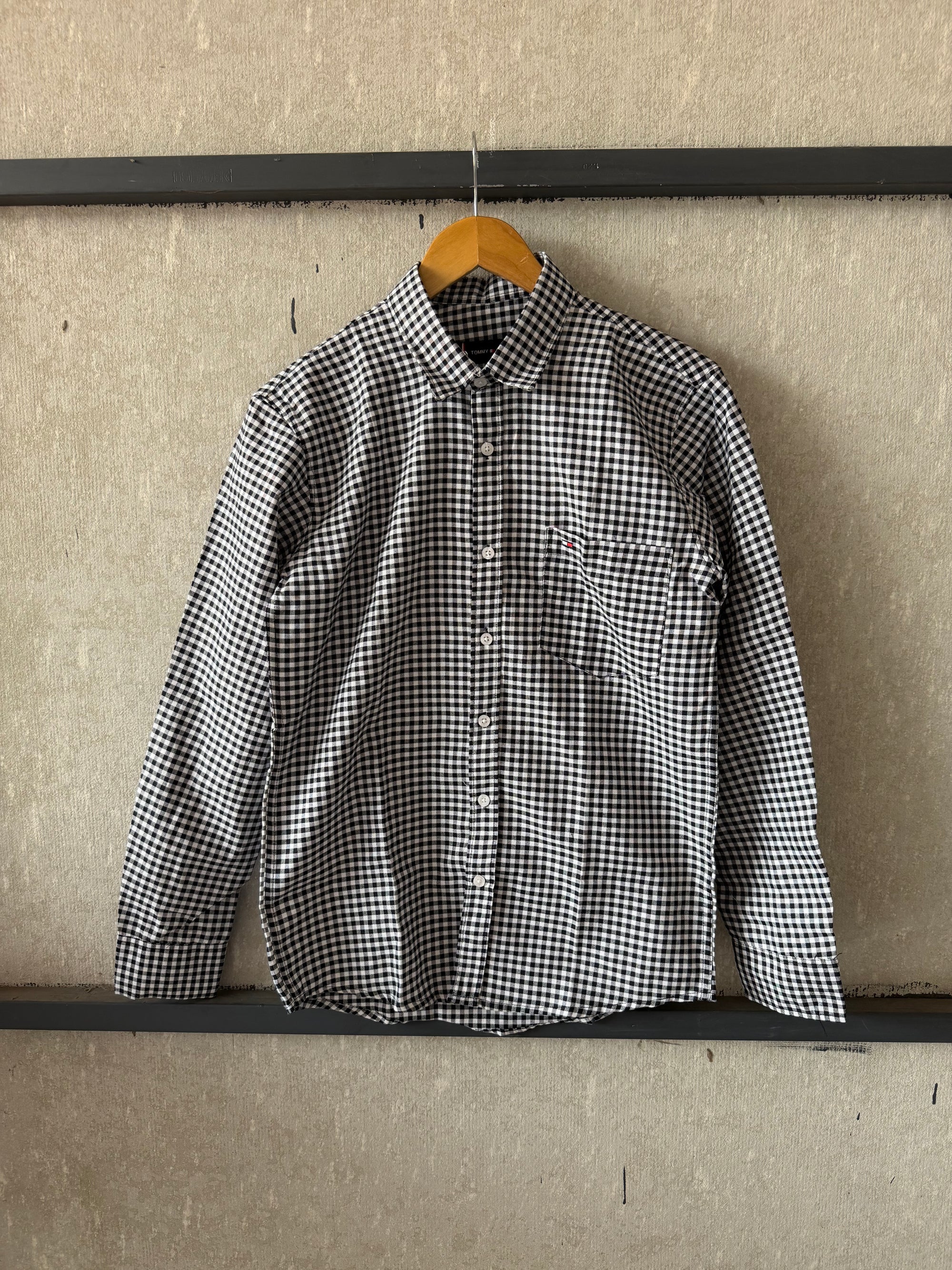 TOMMY HILFIGER CHECKERED SHIRT -  M-XL