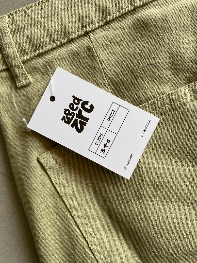 B40 BAGGY WIDE LEG DENIM -S