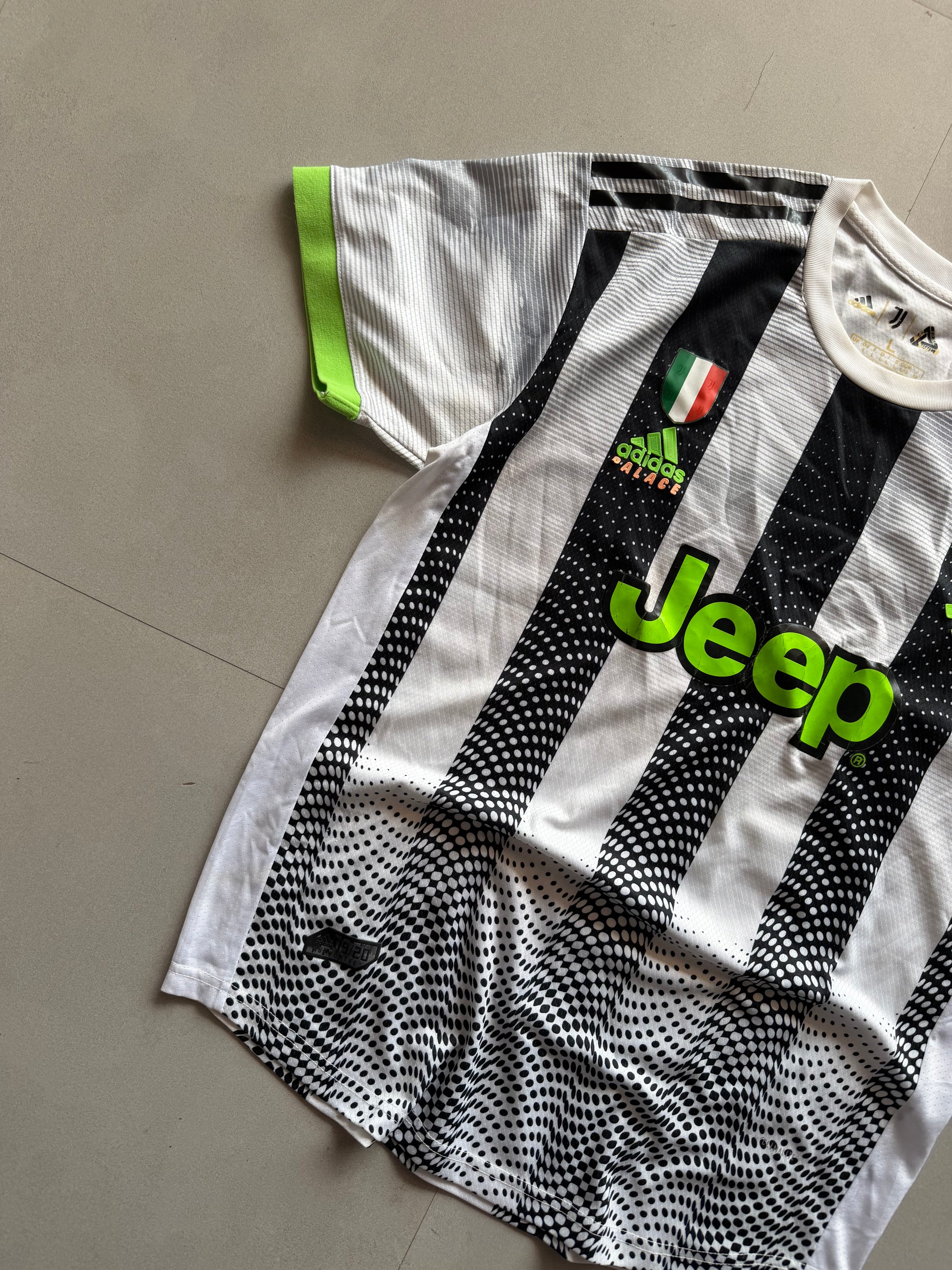 2019 ADIDAS X PALACE JUVENTUS JERSEY - M