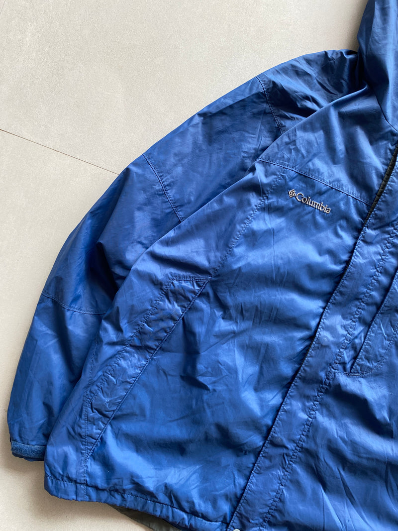 COLUMBIA HOODED TREKKING JACKET - XL