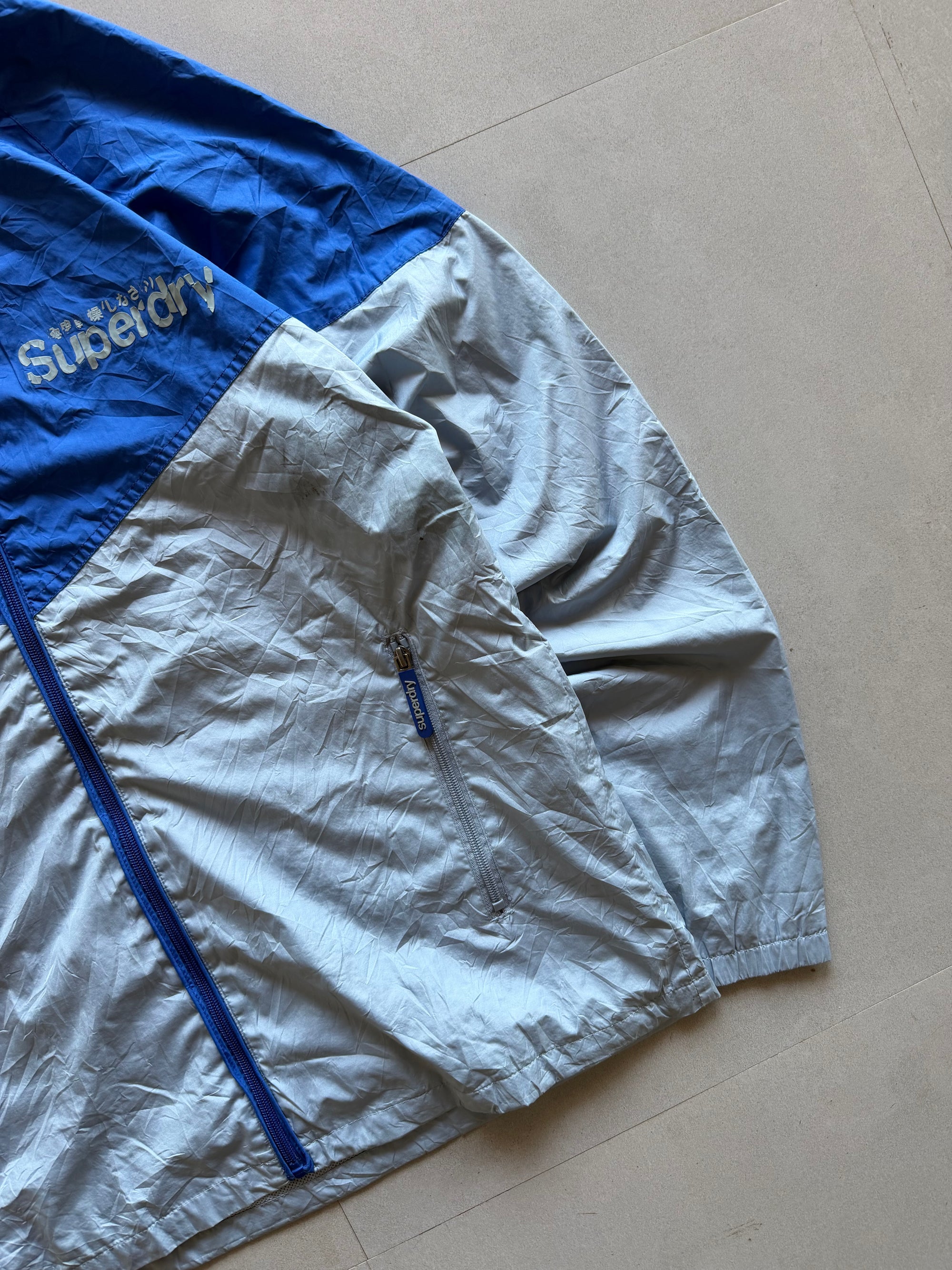 SUPERDRY HOODED JACKET - M