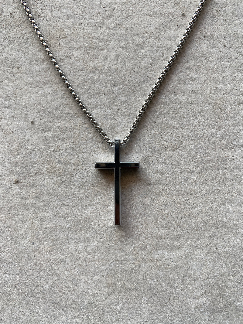 UNISEX CROSS LOCKET CHAIN