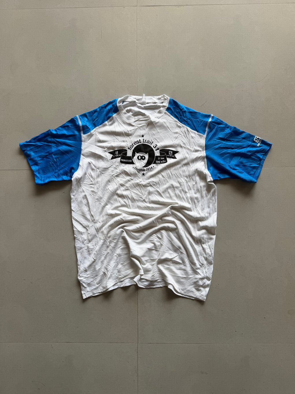 SALMON RUNNING TEE - M
