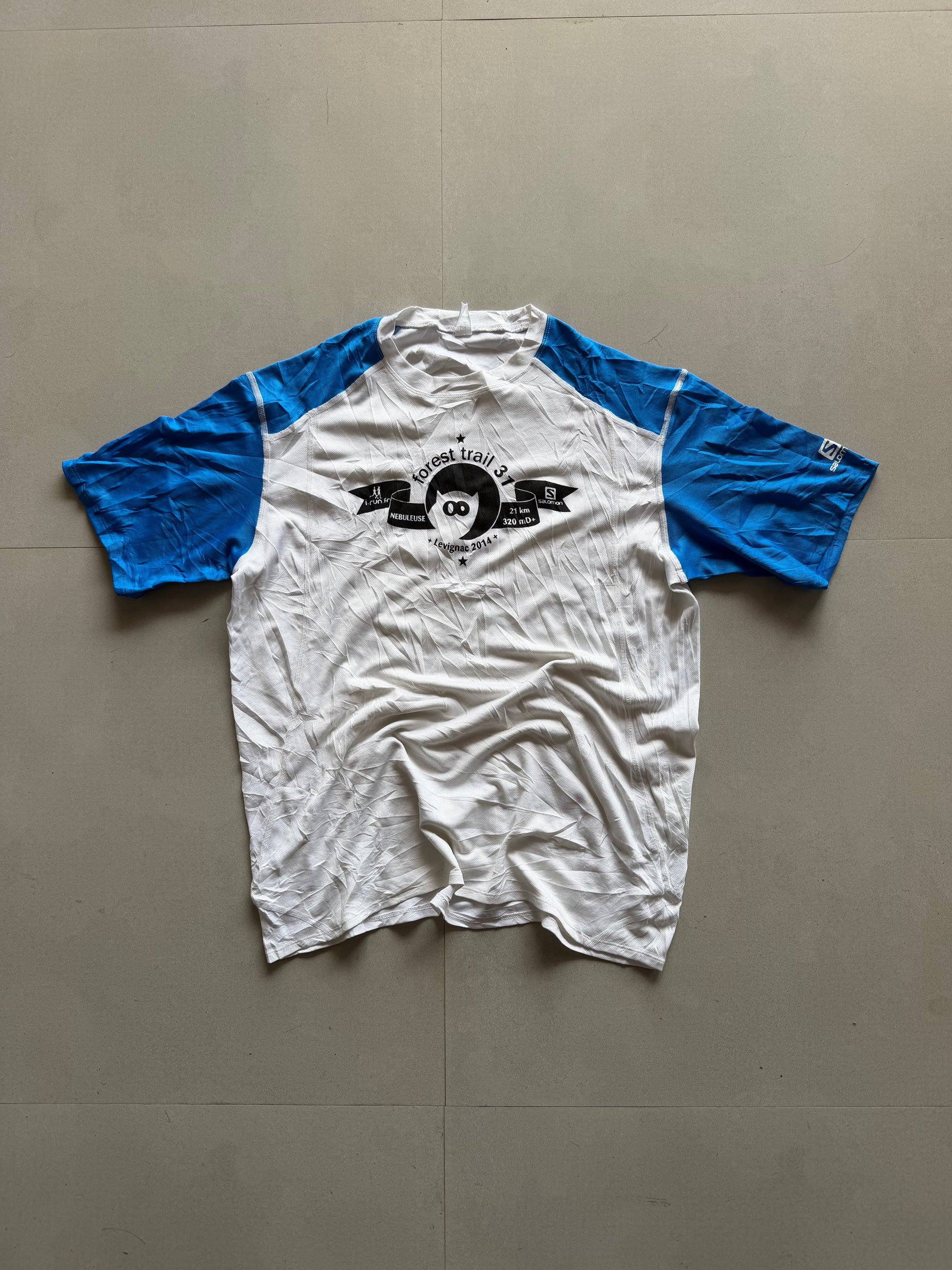 SALMON RUNNING TEE - M