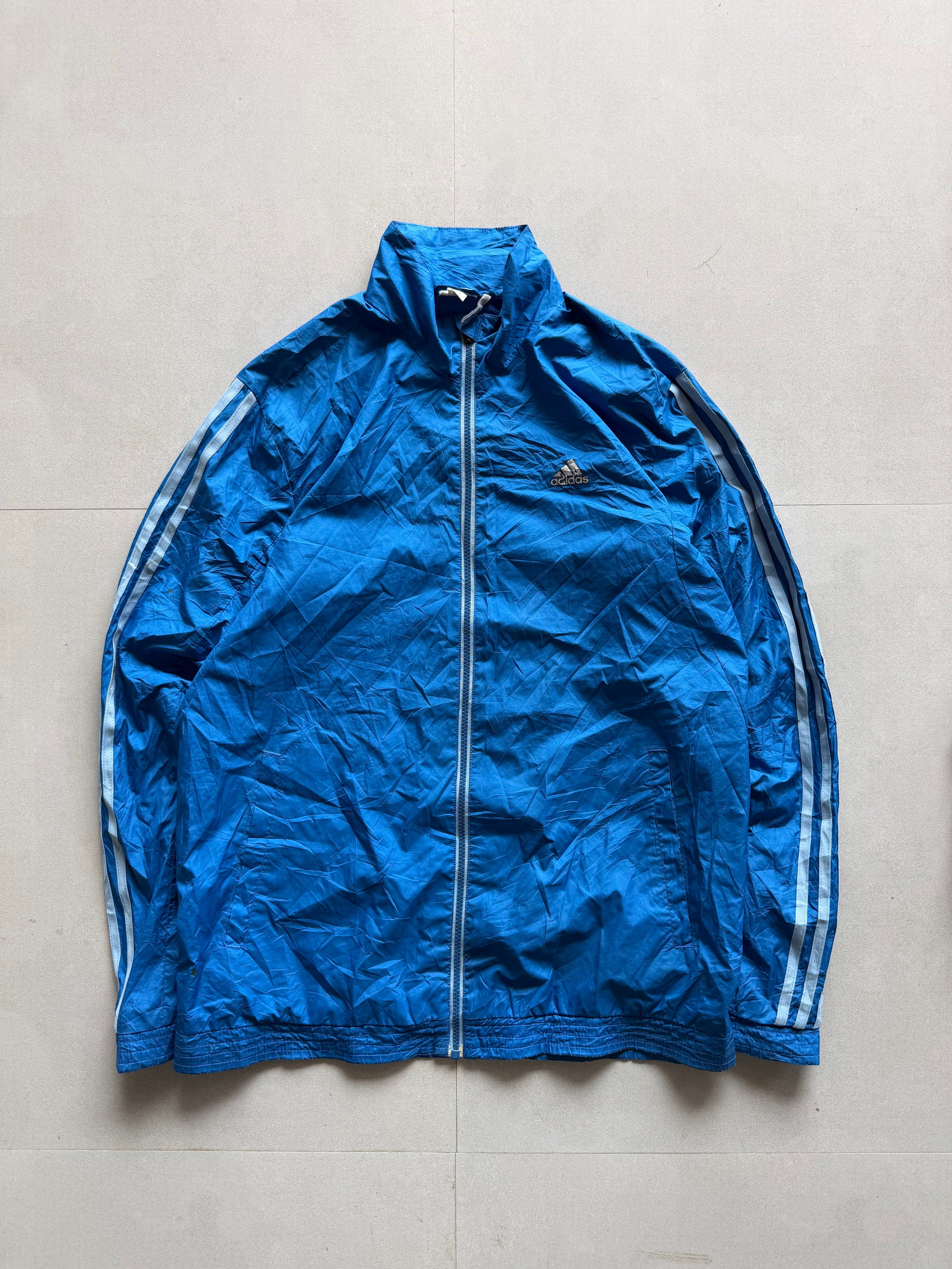 VINTAGE ADIDAS STRIPED JACKET - M