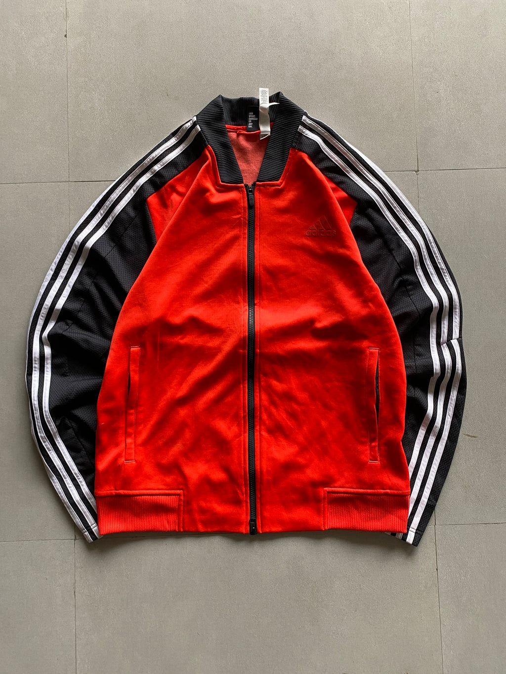 ADIDAS STRIPED JACKET - L