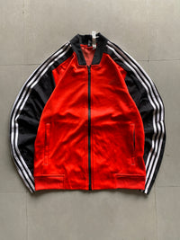 ADIDAS STRIPED JACKET - L