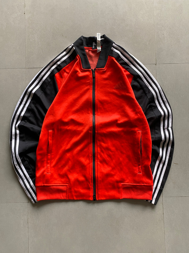 ADIDAS STRIPED JACKET - L