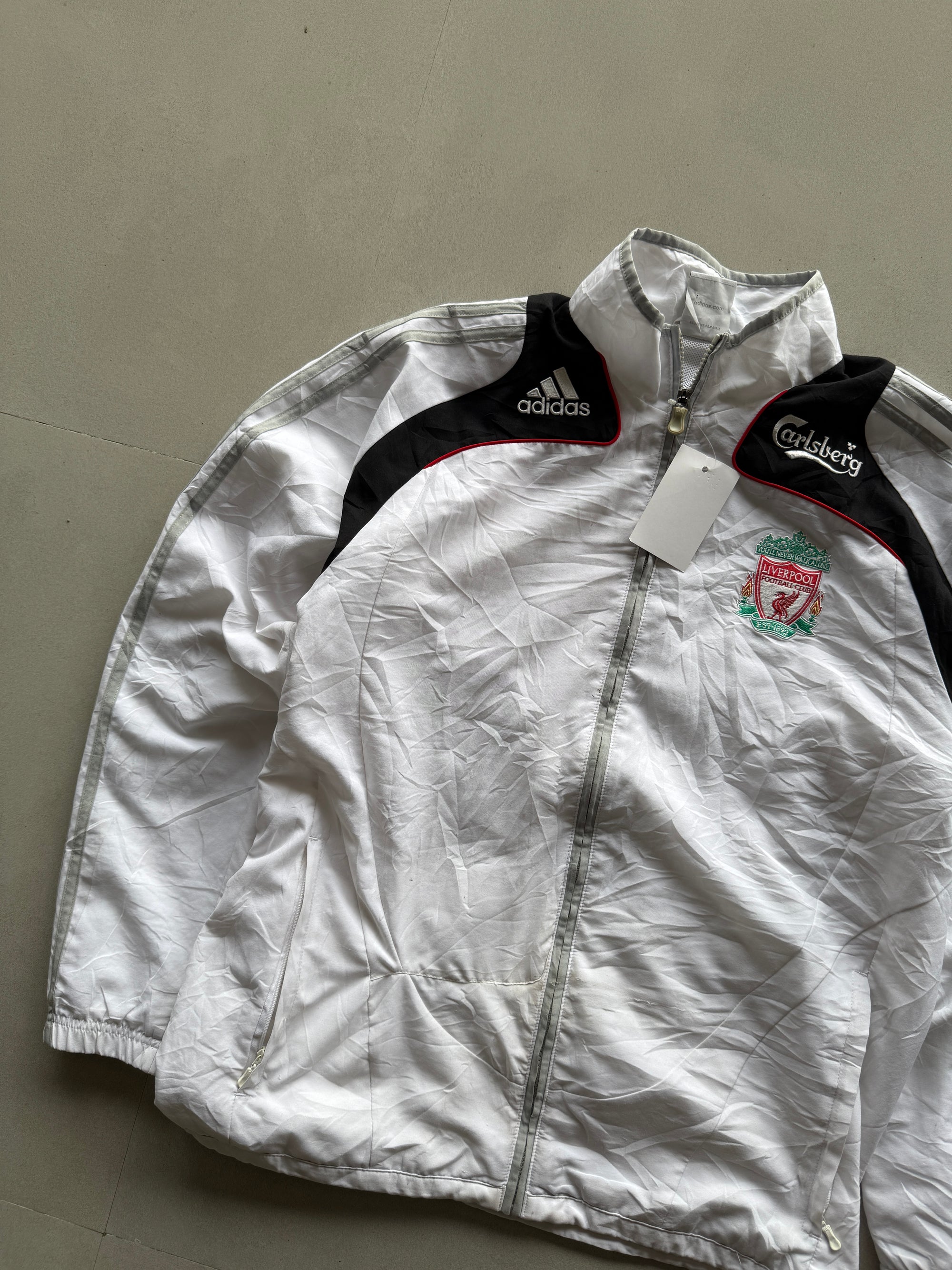 ADIDAS 2008 VINTAGE LIVERPOOL JACKET - M