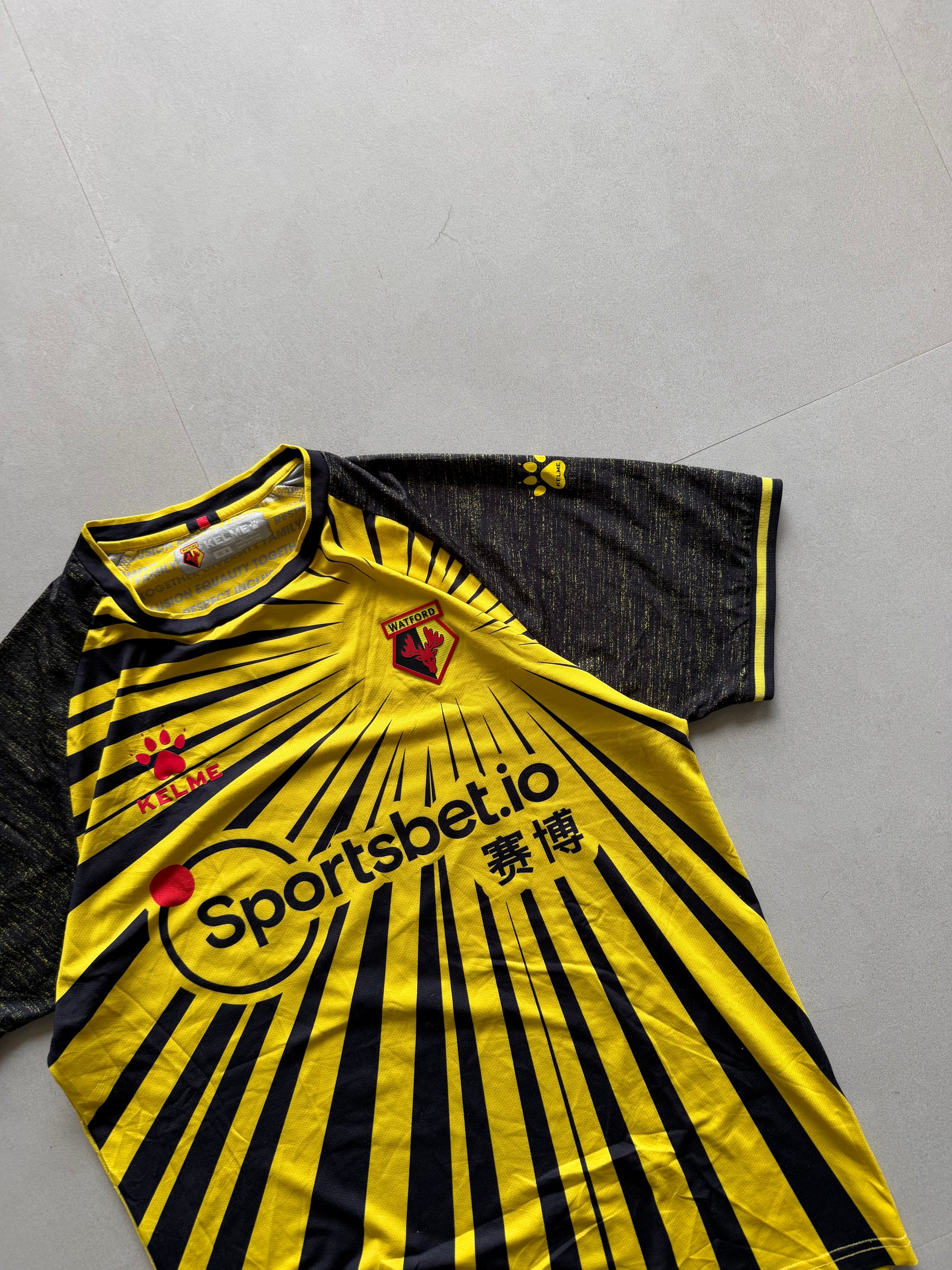 2020 KELME WATFORD JERSEY - M