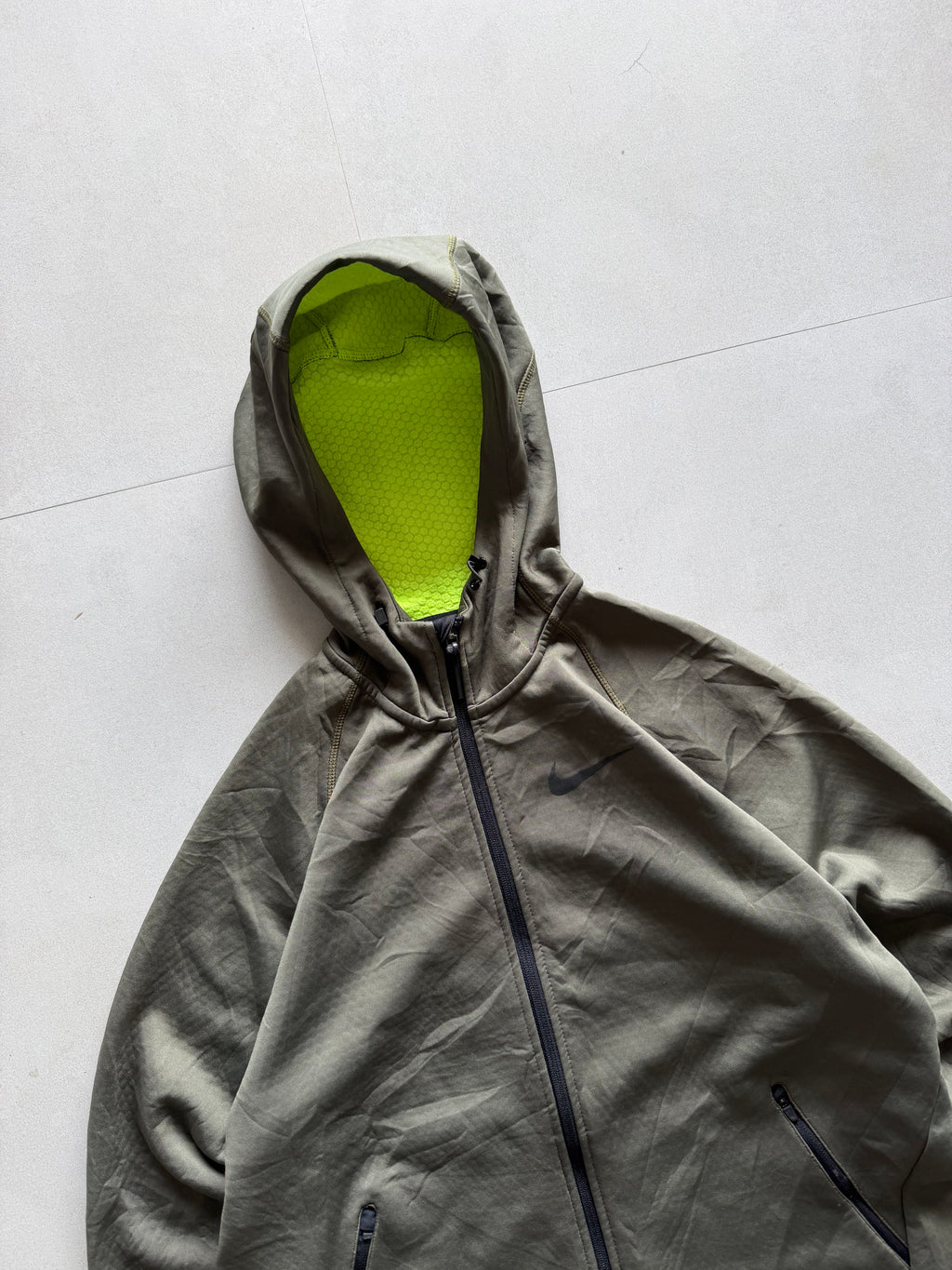 00S NIKE HOODED JACKET - L
