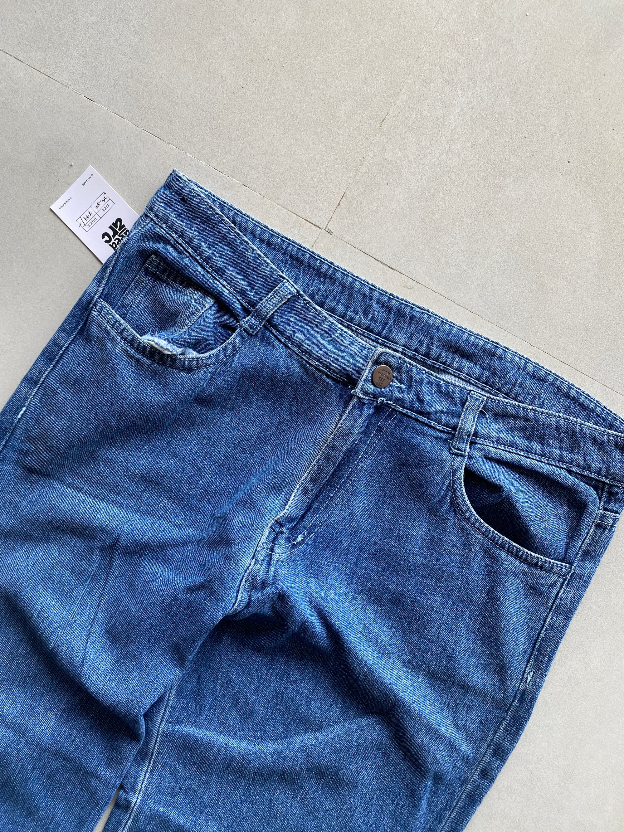 BAGGY DENIM - L