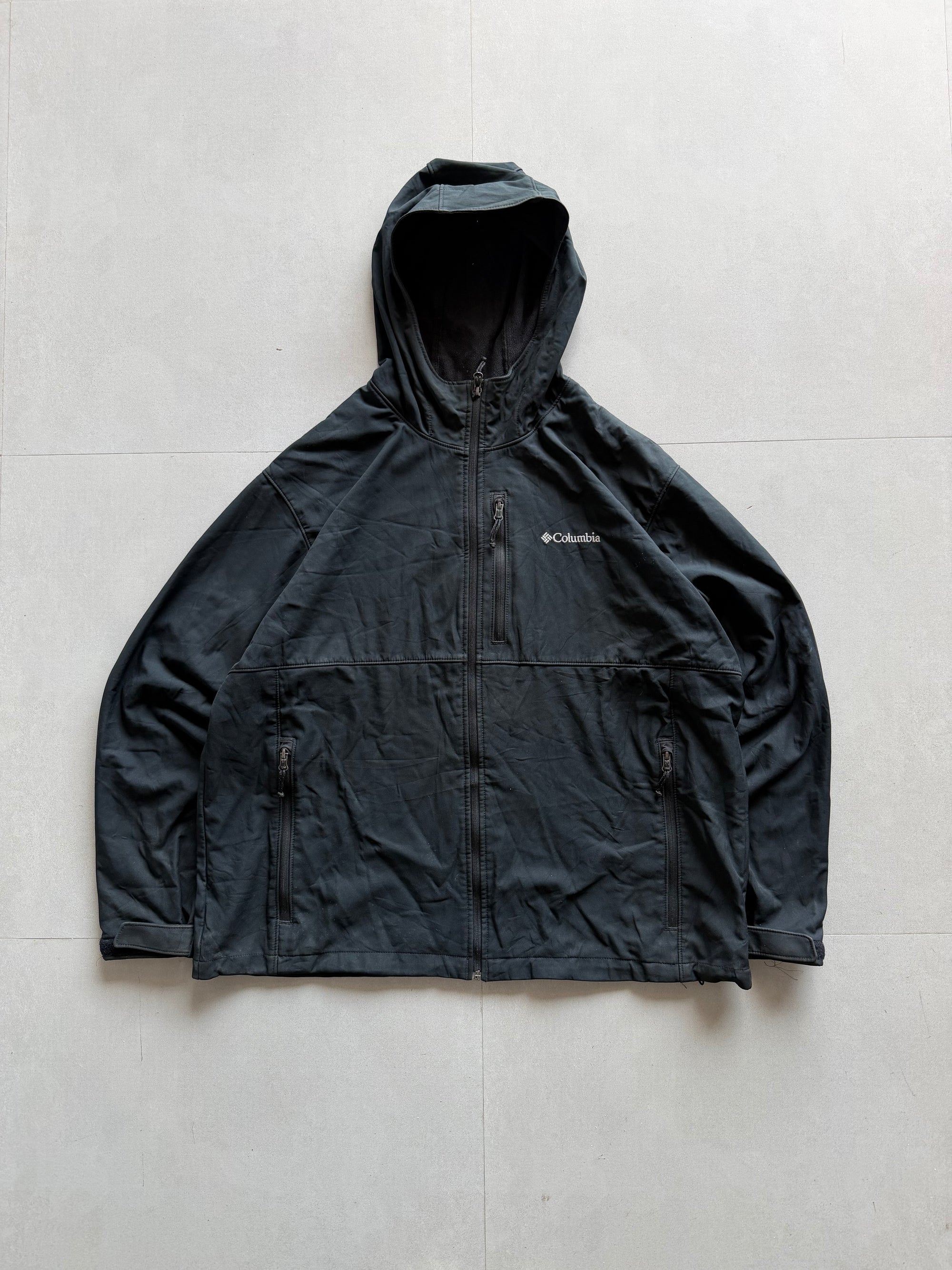 COLUMBIA HOODED TREKKING JACKET - XXL