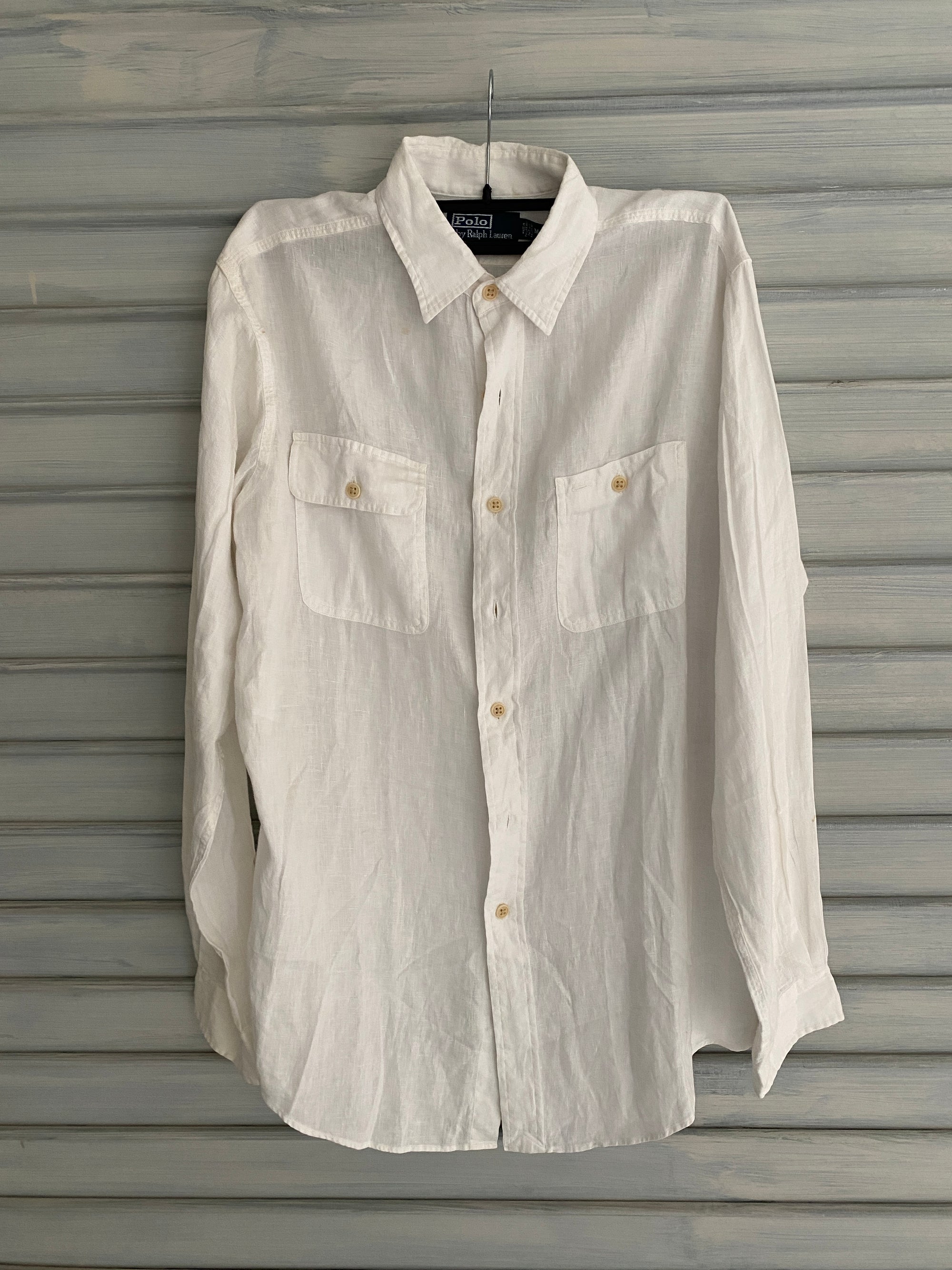 Ralph lauren linen shirt - L