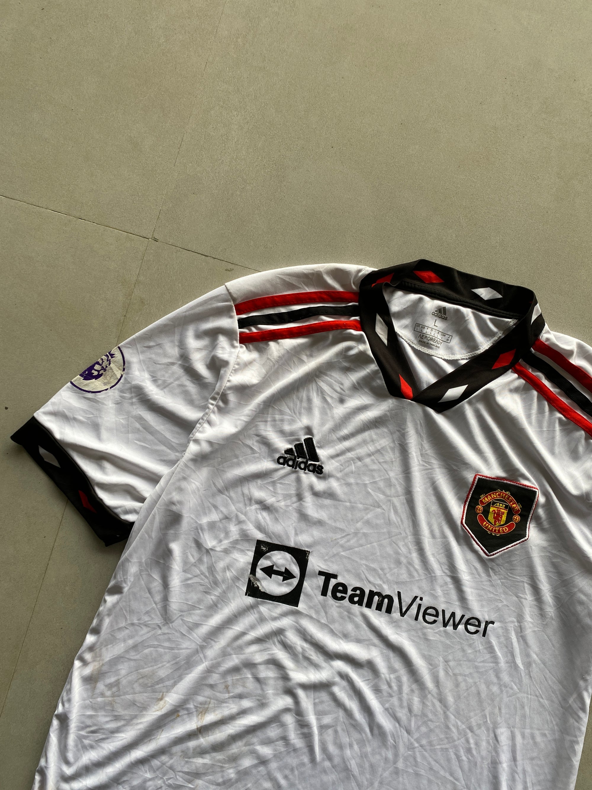 2022 ADIDAS MANCHESTER UNITED JERSEY - L