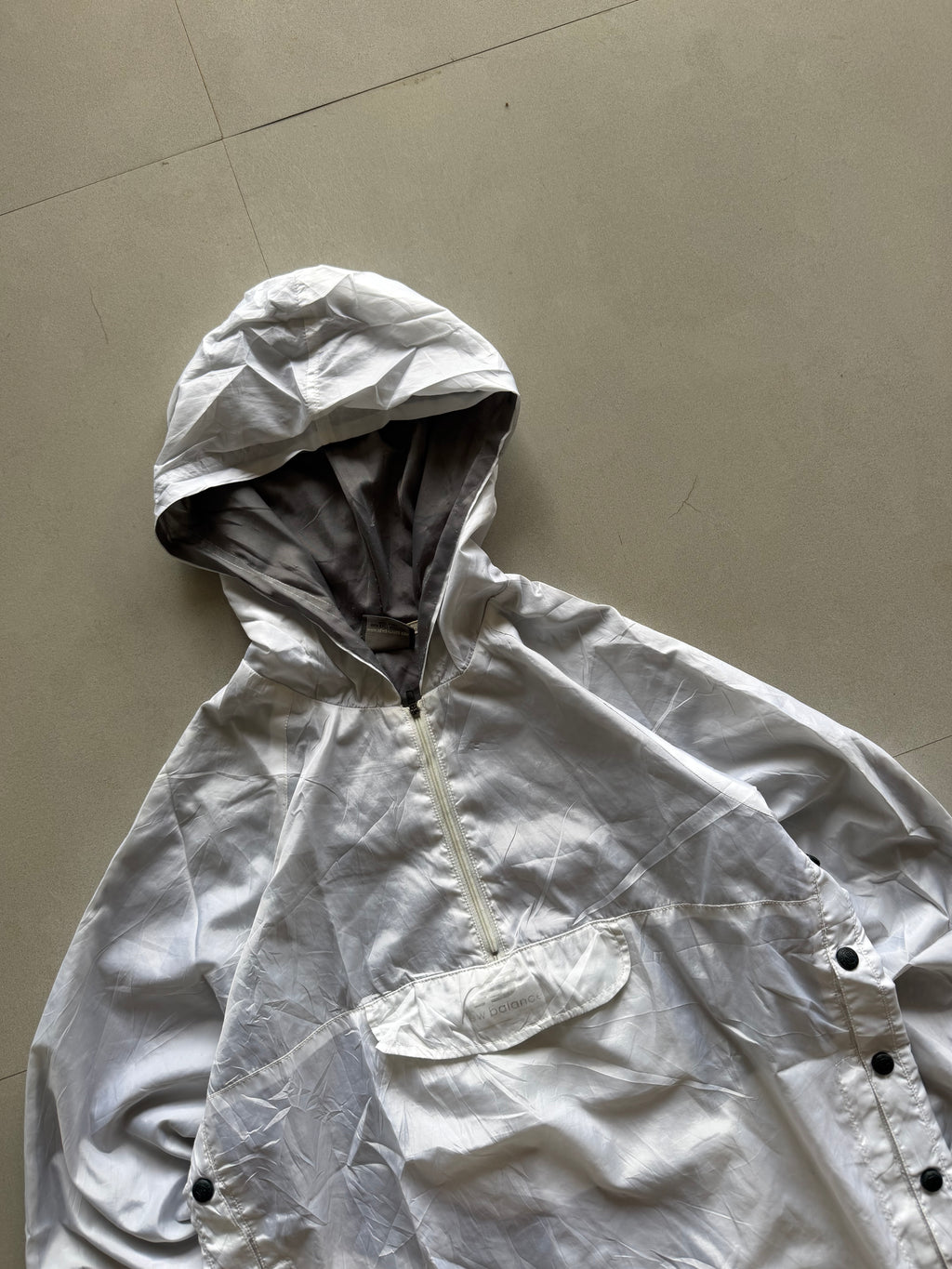 NEW BALANCE QUARTER ZIP JACKET - S