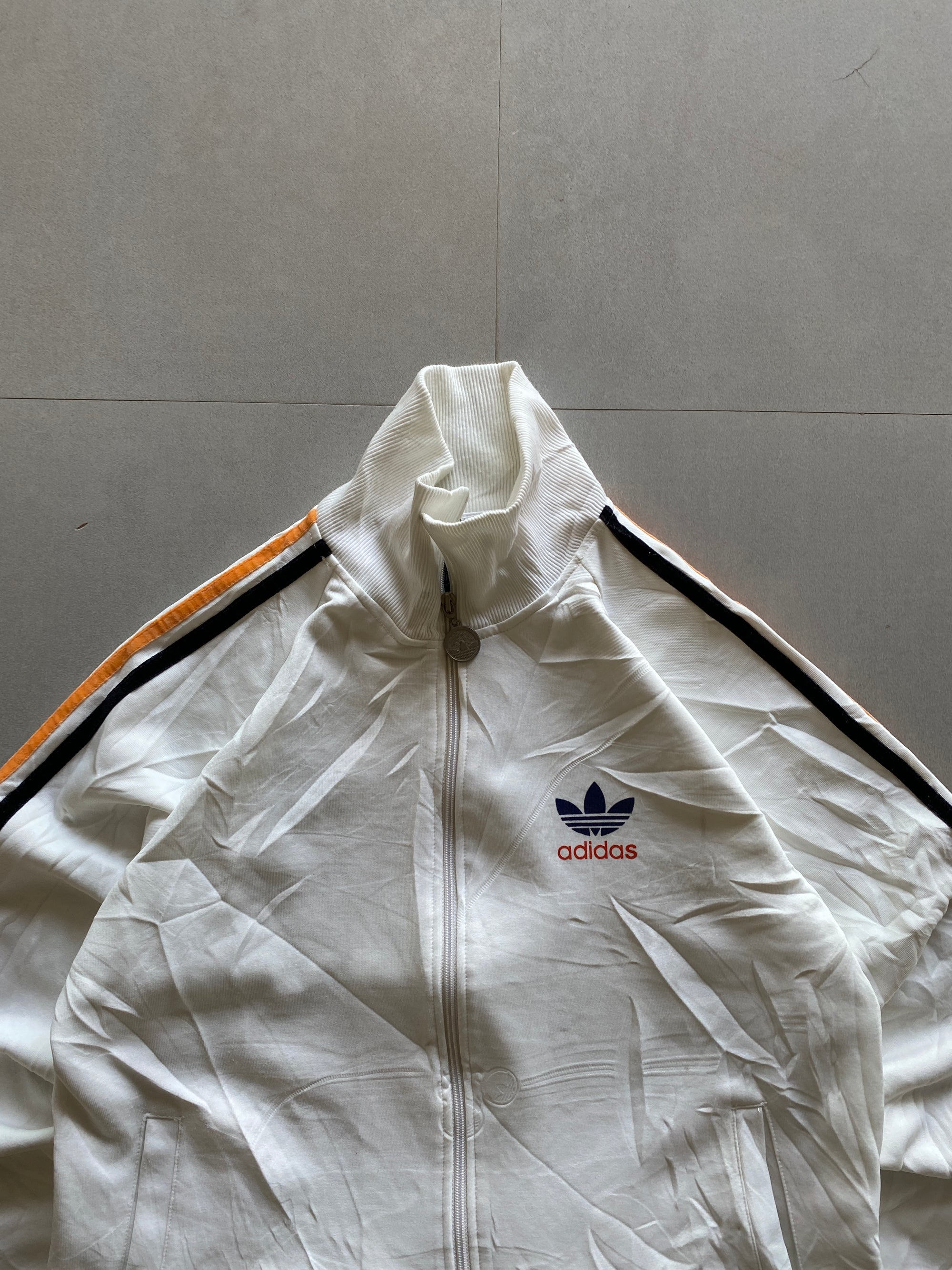 ADIDAS ORGINALS STRIPED JACKET - L