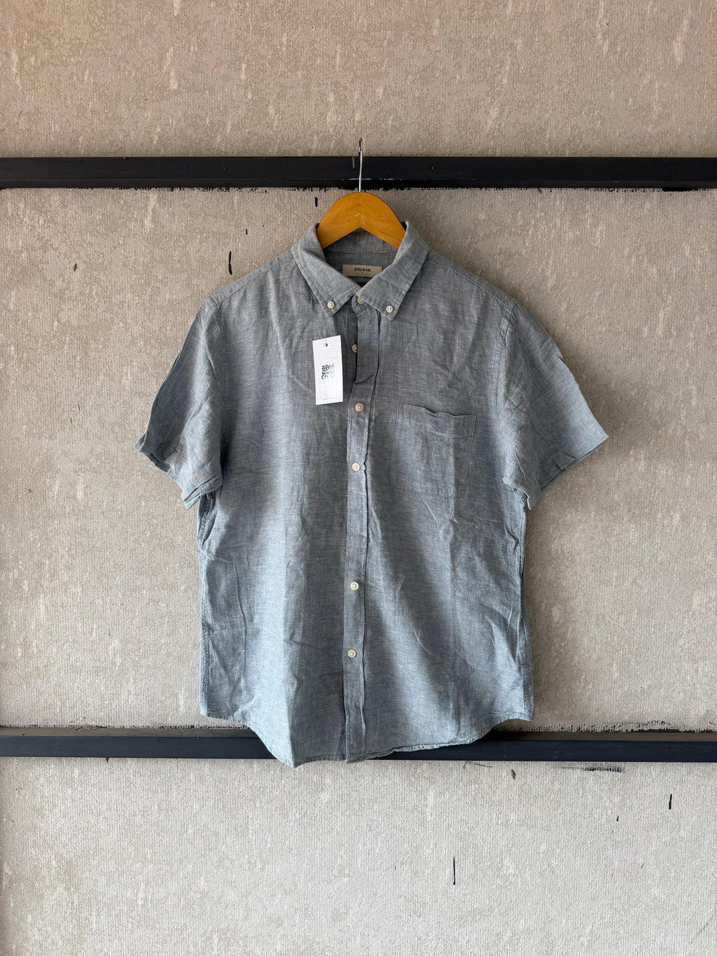 POLHAM LINEN SHIRT SLN112 - M