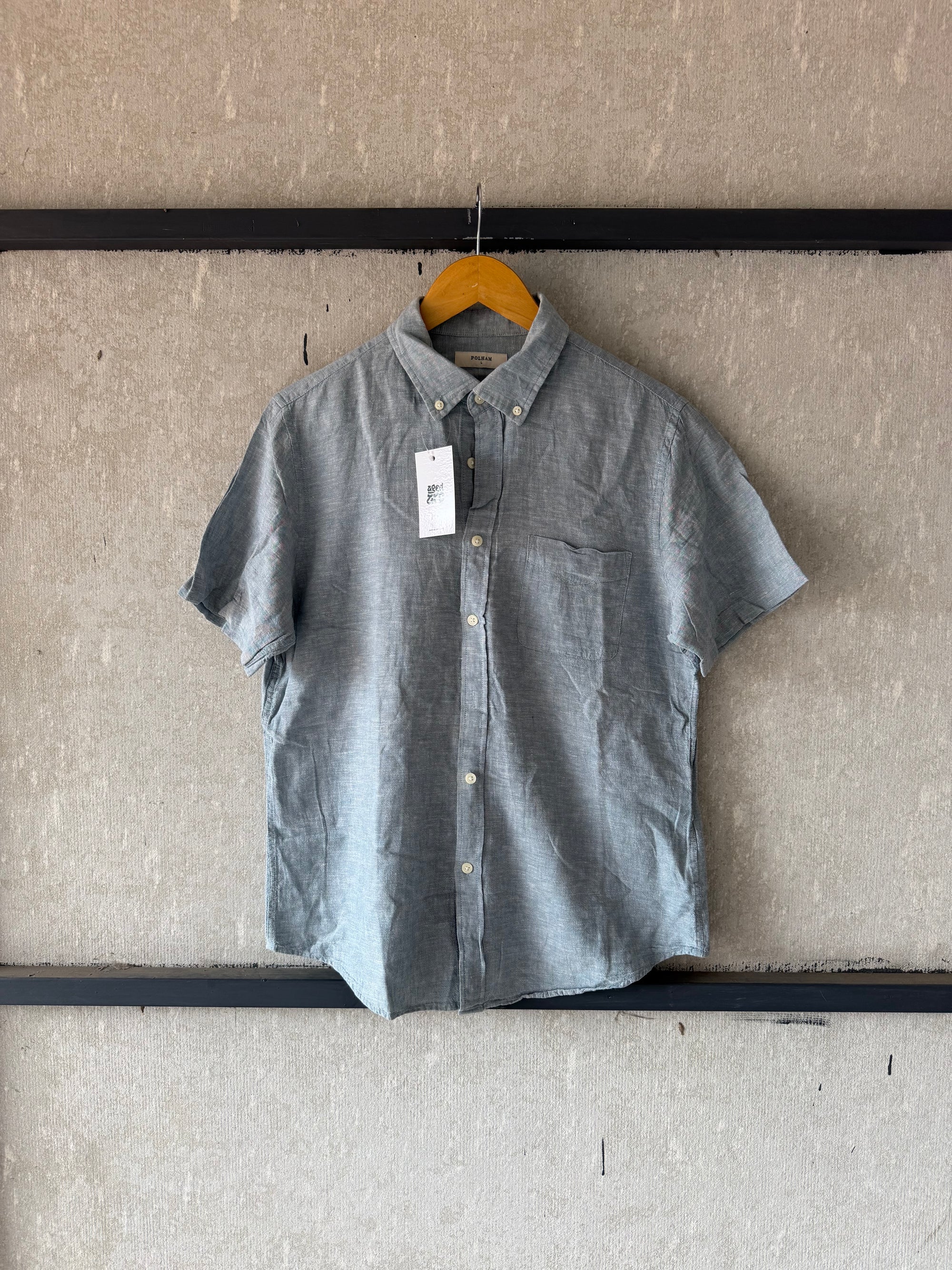 POLHAM LINEN SHIRT SLN112 - M