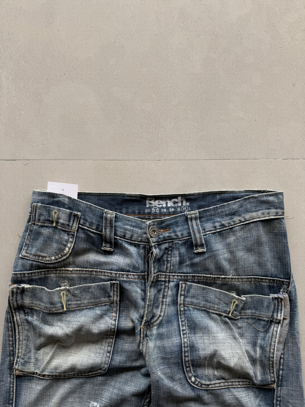 BENCH BIG POCKET HEAVY DENIM - m
